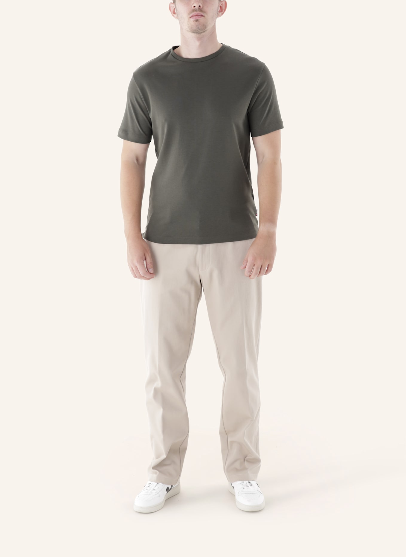 CG - CLUB of GENTS Jersey CG Brooks Slim Fit: DUNKELGRÜN