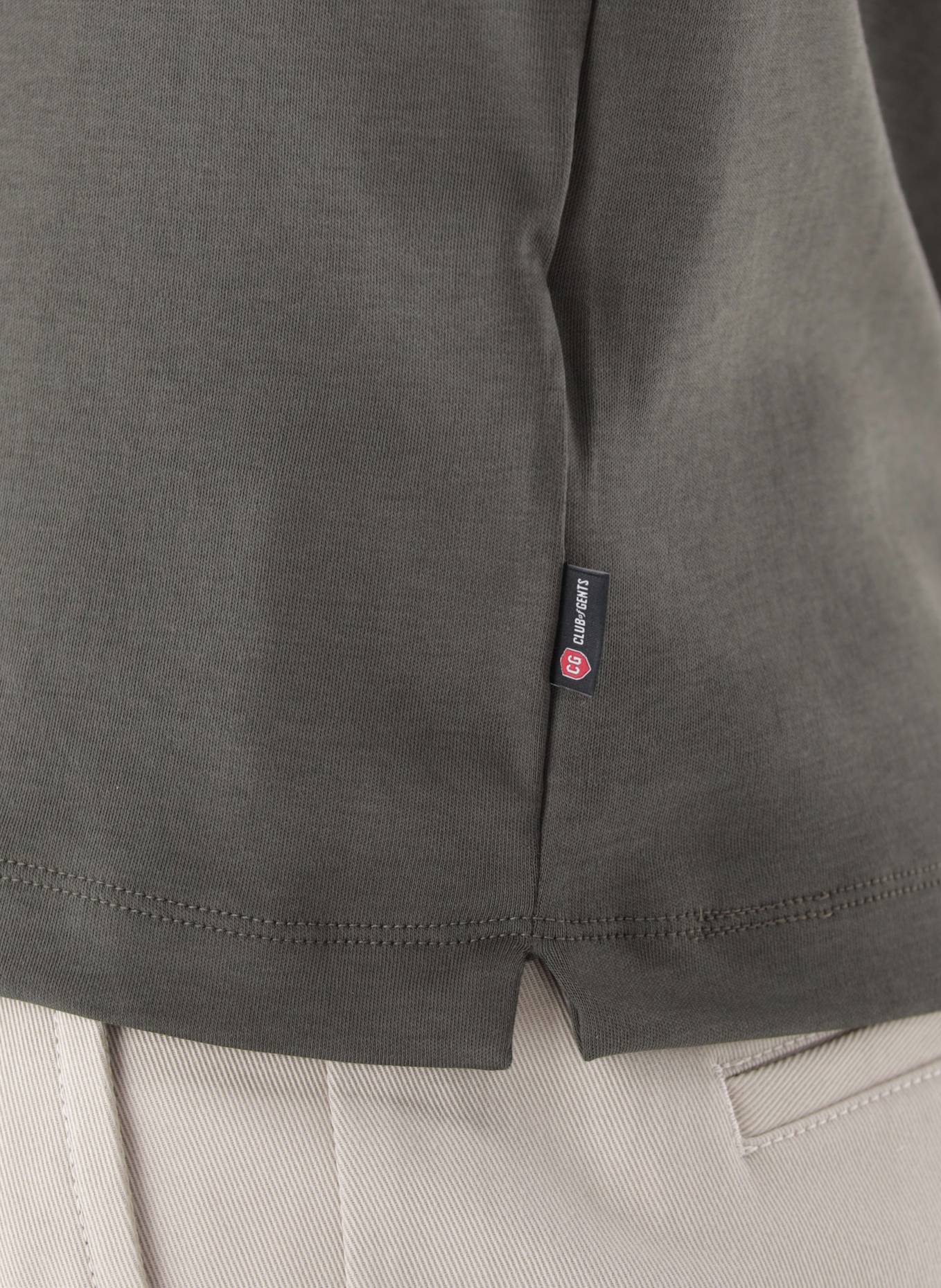 CG - CLUB of GENTS Jersey CG Brooks Slim Fit: DUNKELGRÜN