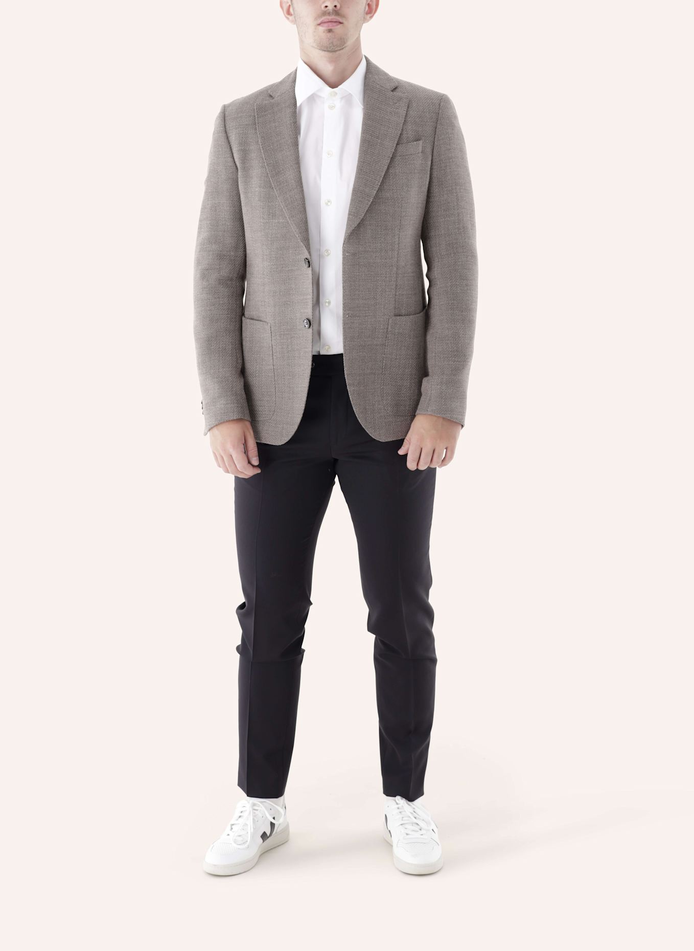 CG - CLUB of GENTS Sakko CG Conley SV Slim Fit: HELLBRAUN