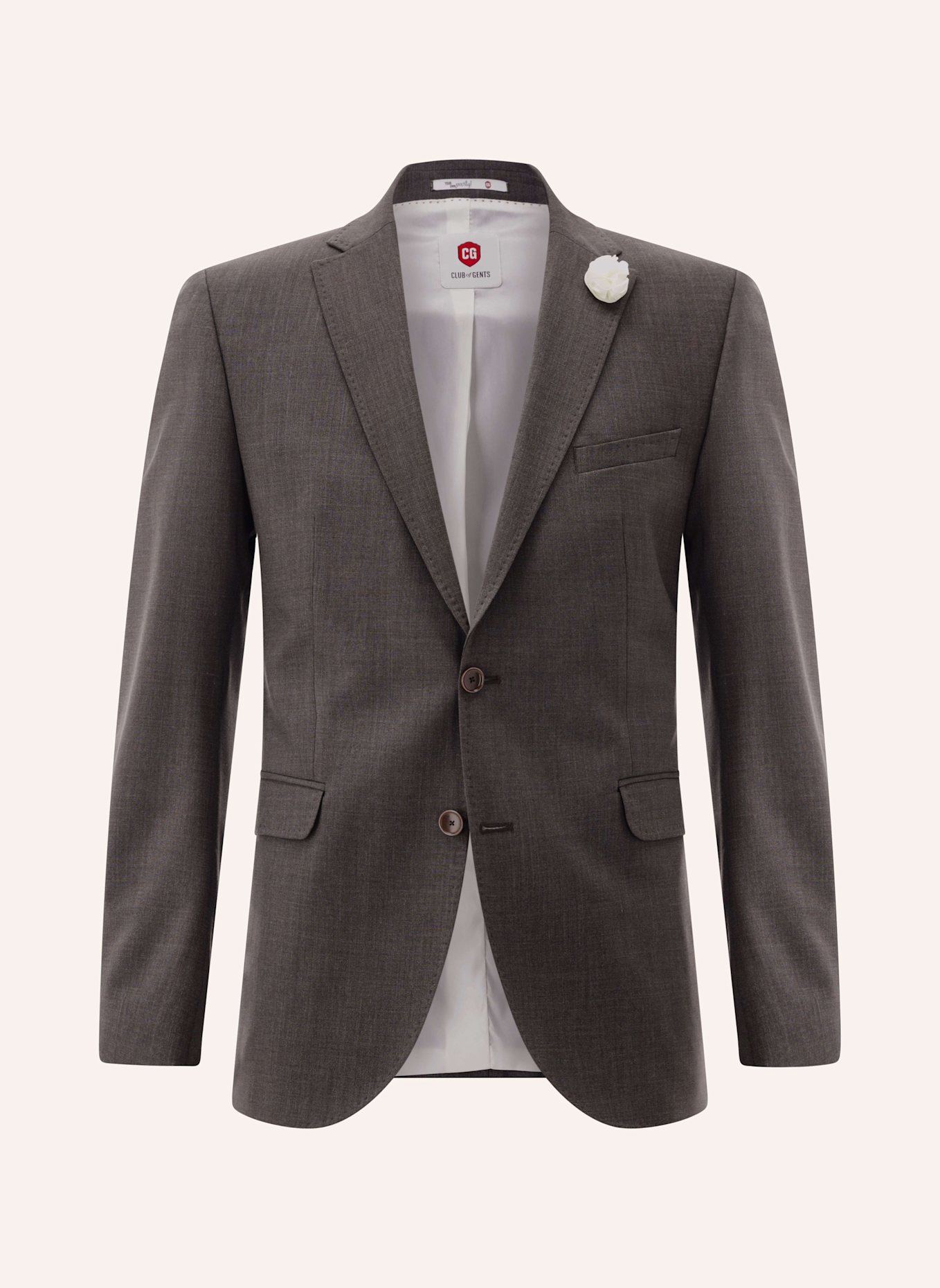 CG - CLUB of GENTS Sakko CG Paul SV Slim Fit: DUNKELBRAUN