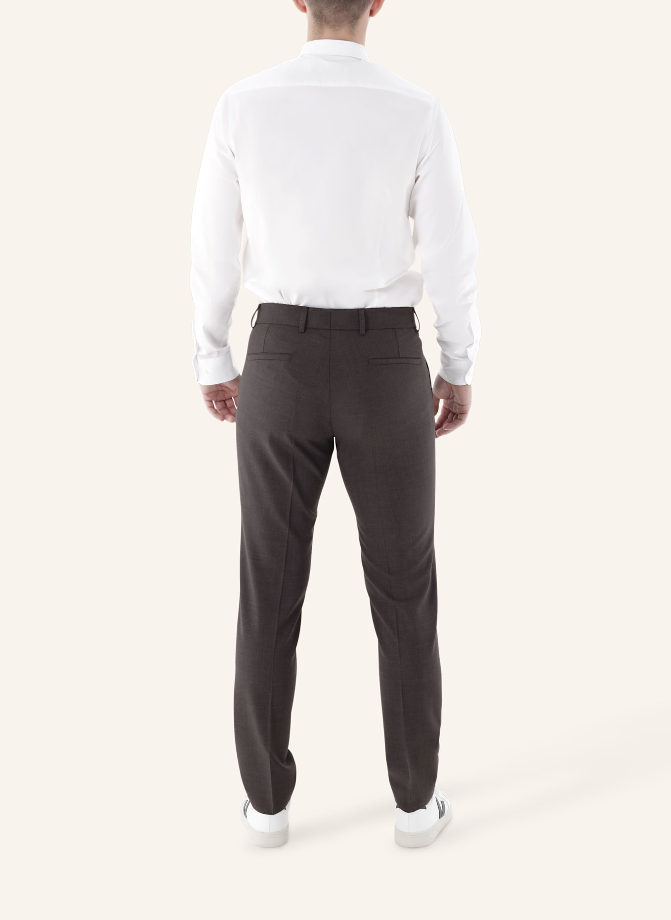 CG - CLUB of GENTS Hose CG Paco Slim Fit: DUNKELBRAUN