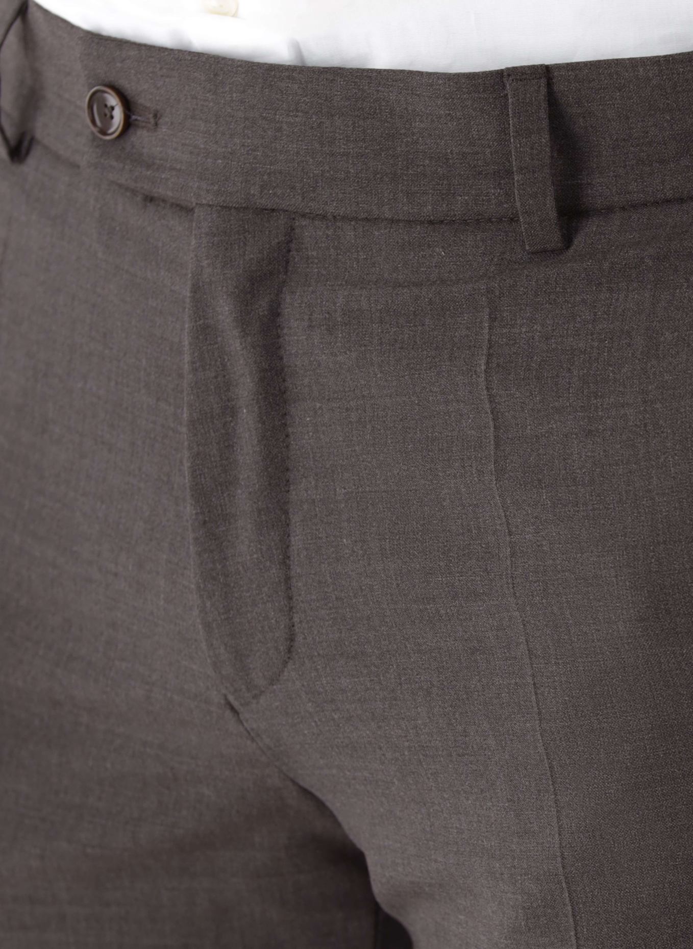 CG - CLUB of GENTS Hose CG Paco Slim Fit: DUNKELBRAUN