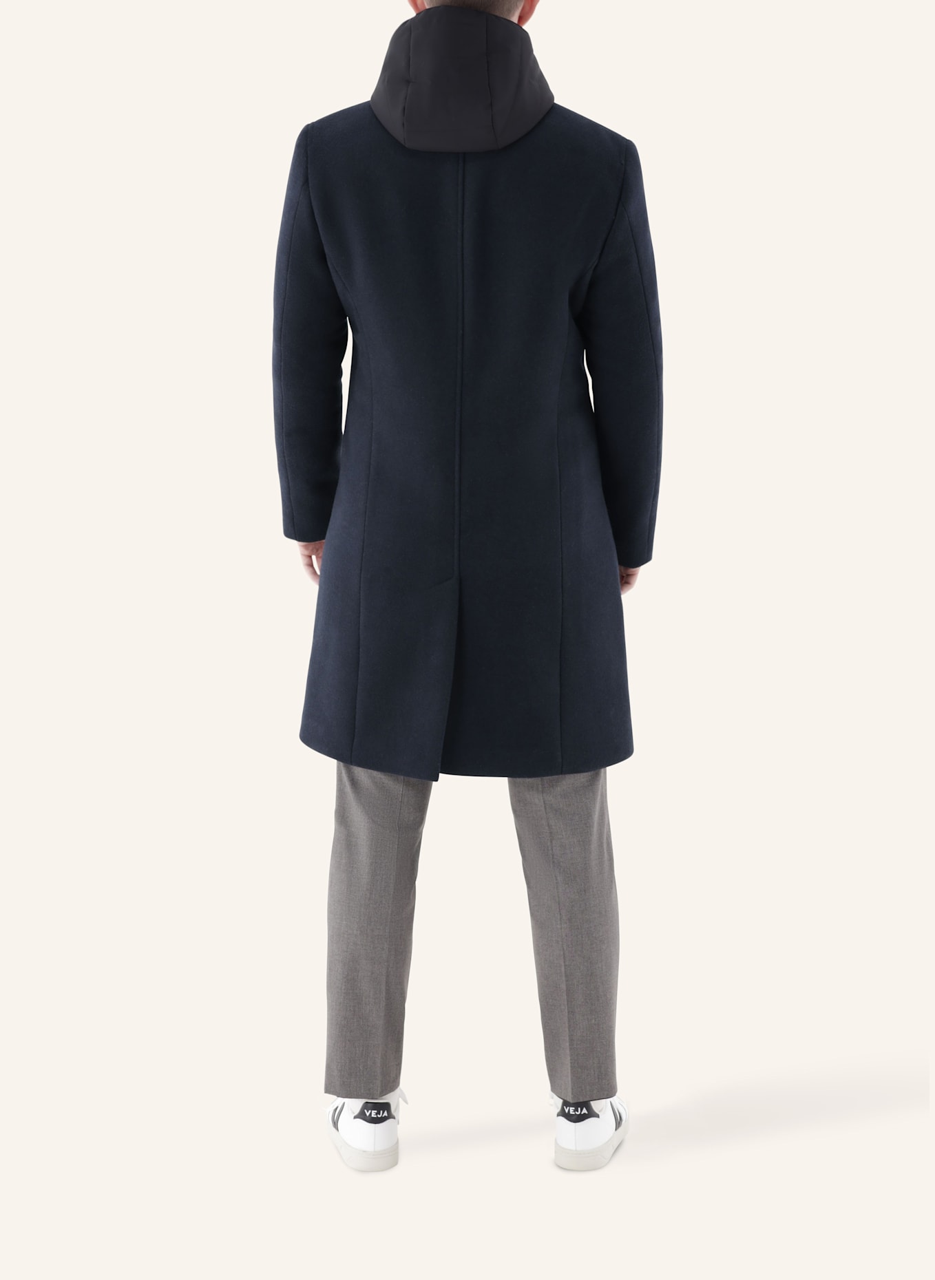 CG - CLUB of GENTS Mantel CG Manfred Slim Fit: BLAU