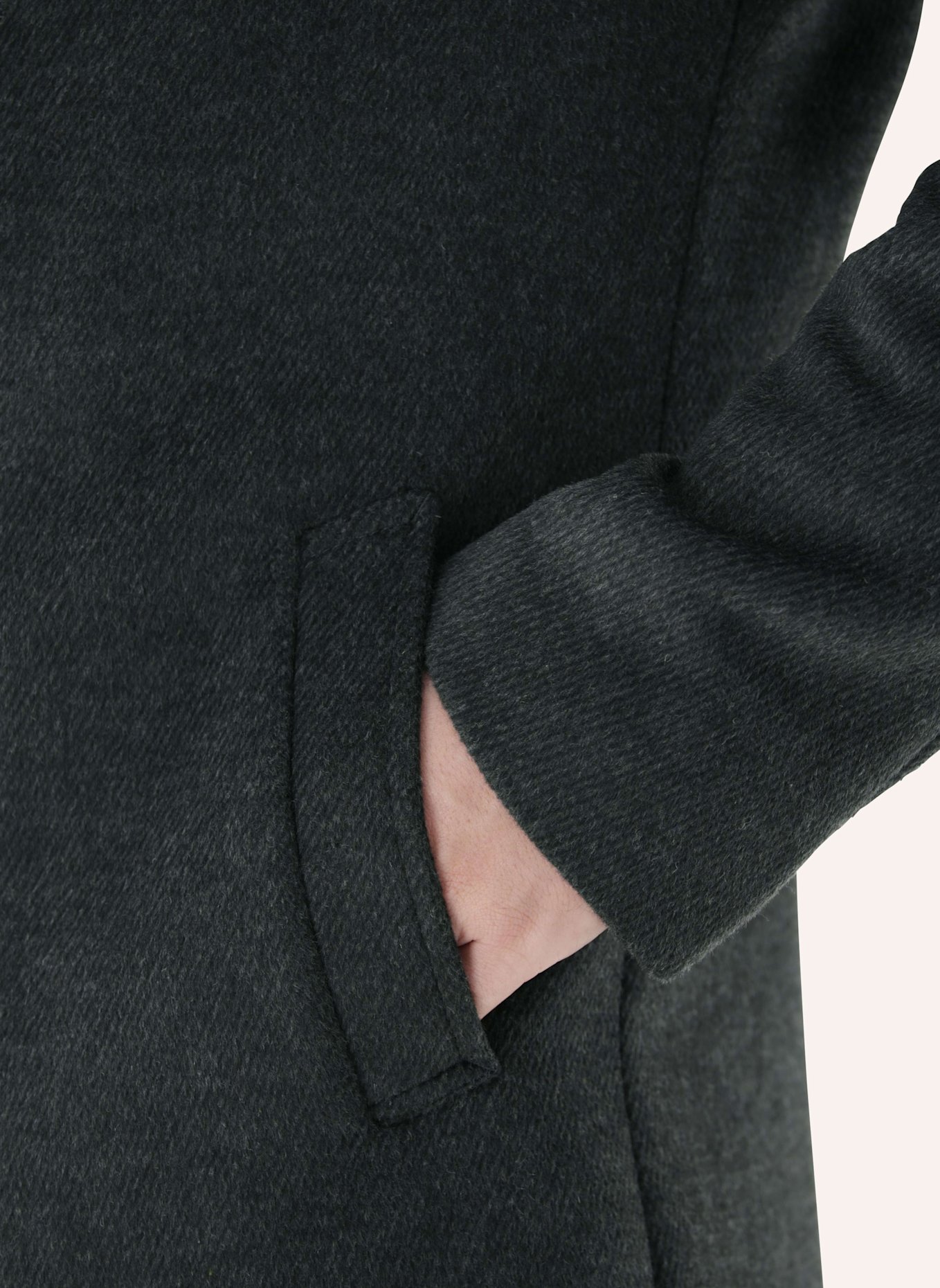 CG - CLUB of GENTS Mantel CG Manfred Slim Fit: DUNKELGRAU