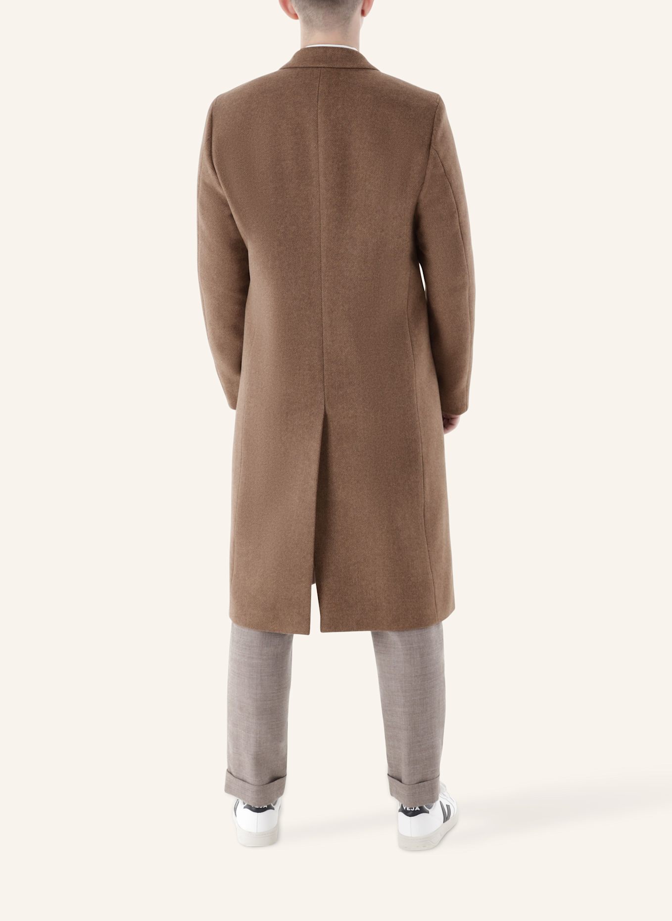 CG - CLUB of GENTS Mantel CG Malton BV Slim Fit: BRAUN