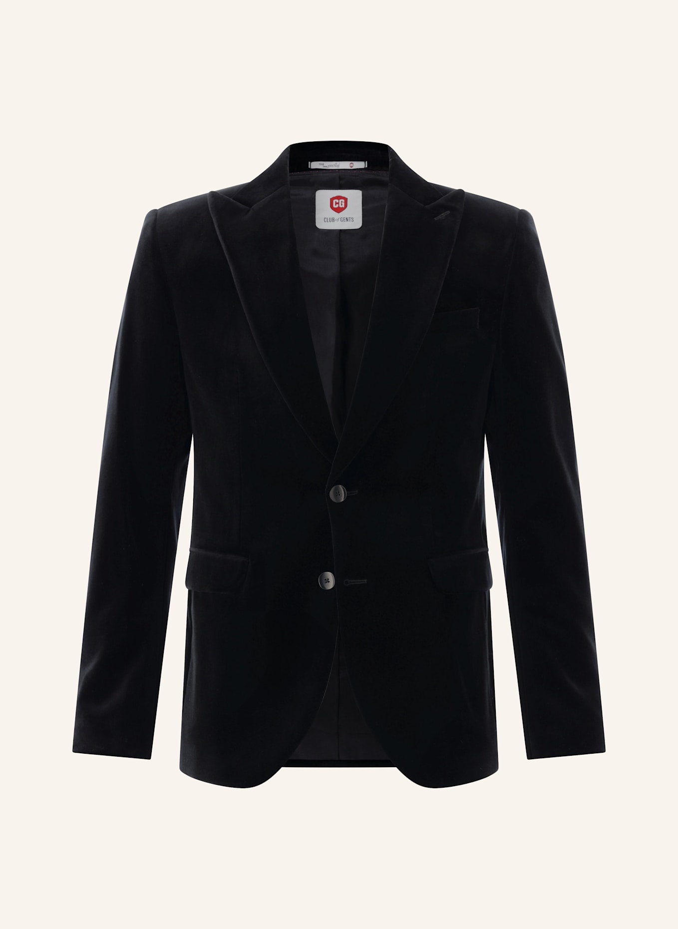 CG - CLUB of GENTS Sakko CG Prince SV Slim Fit: SCHWARZ