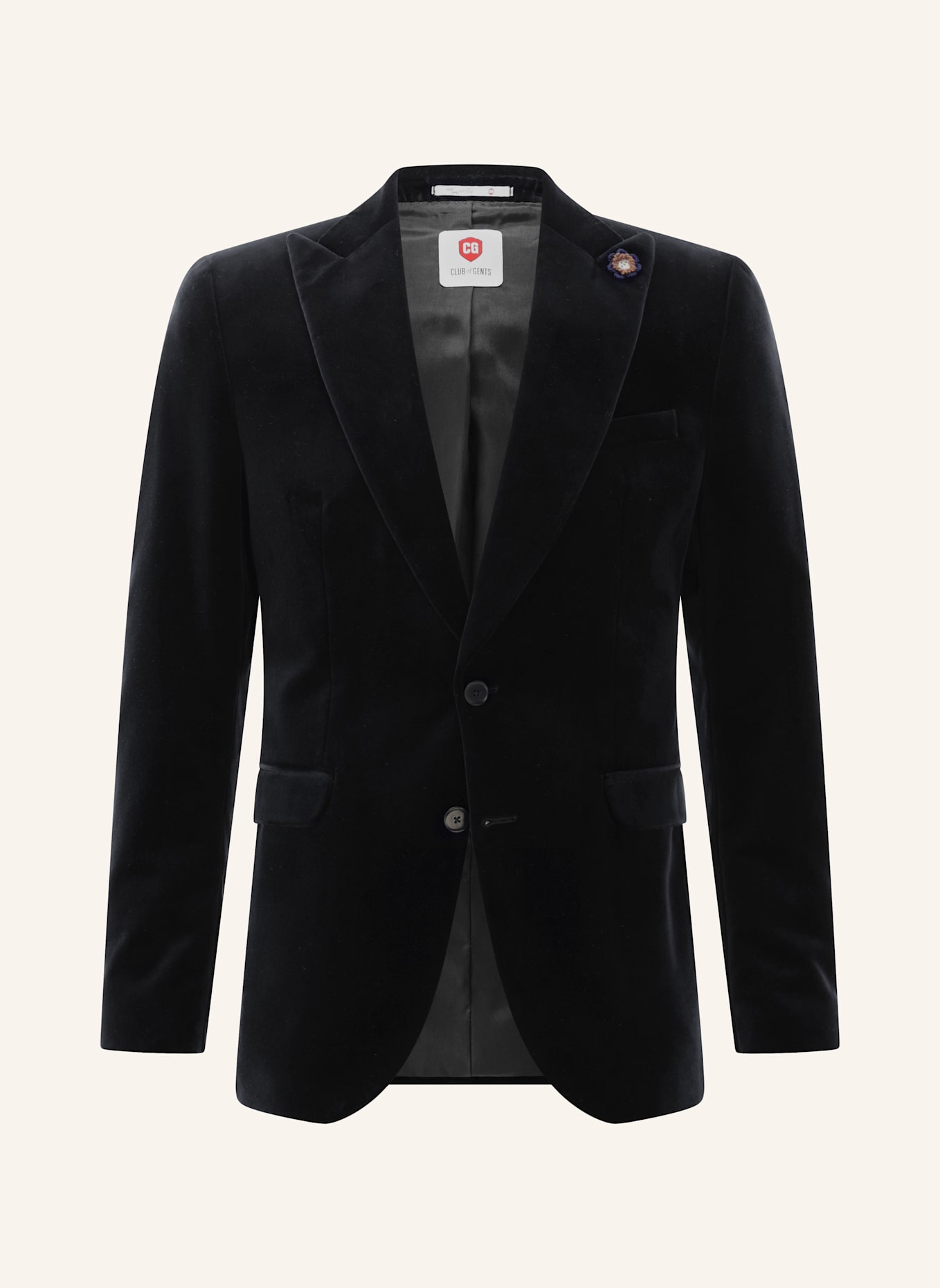 CG - CLUB of GENTS Sakko CG Prince SV Slim Fit: BLAU