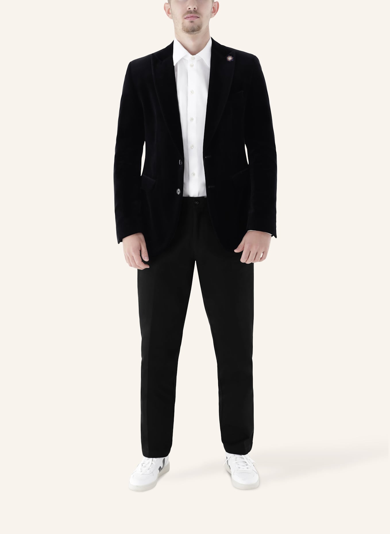 CG - CLUB of GENTS Sakko CG Prince SV Slim Fit: SCHWARZ