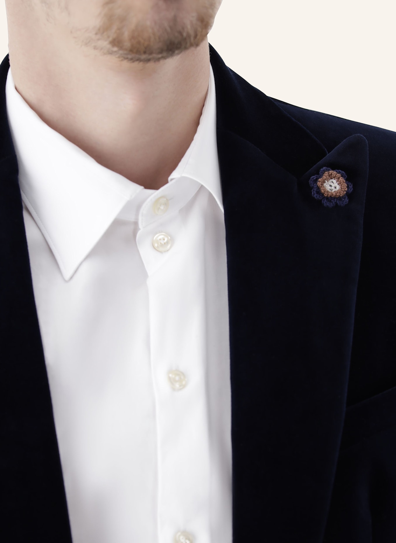 CG - CLUB of GENTS Sakko CG Prince SV Slim Fit: BLAU