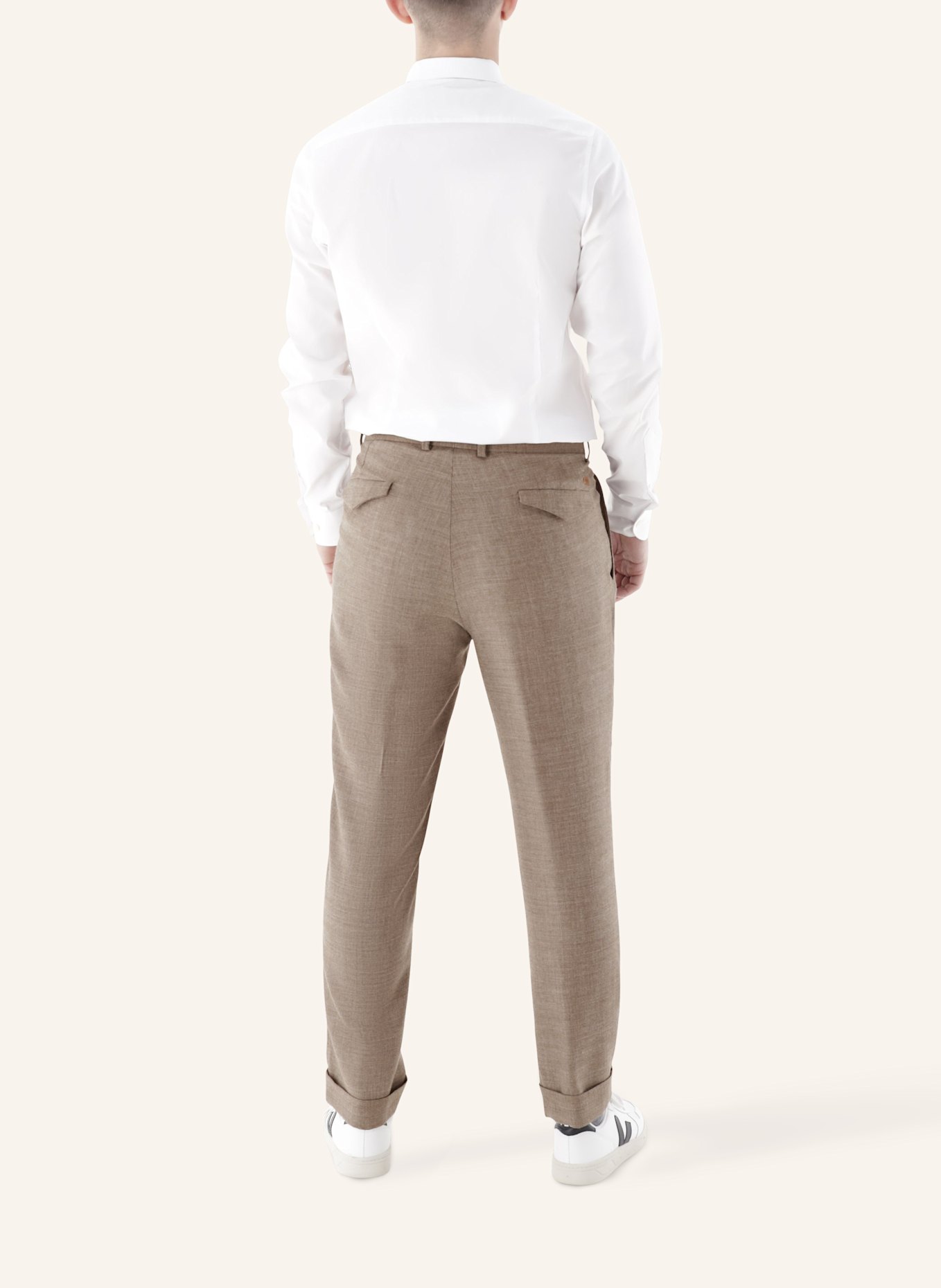 CG - CLUB of GENTS Hose CG Obey Slim Fit: HELLBRAUN