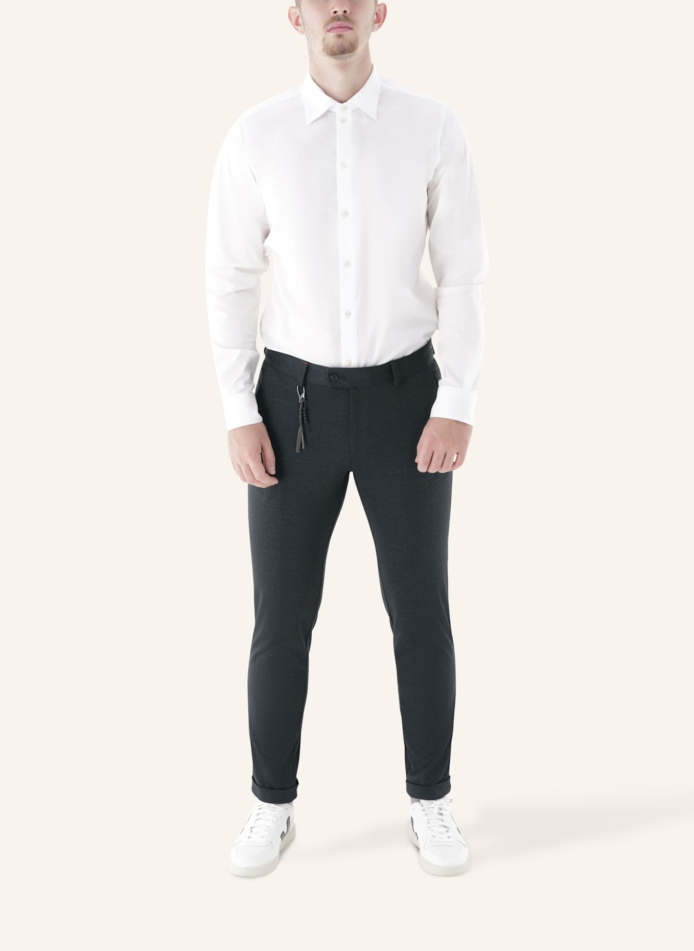 CG - CLUB of GENTS Hose CG Clow-J GRS Slim Fit: BLAU