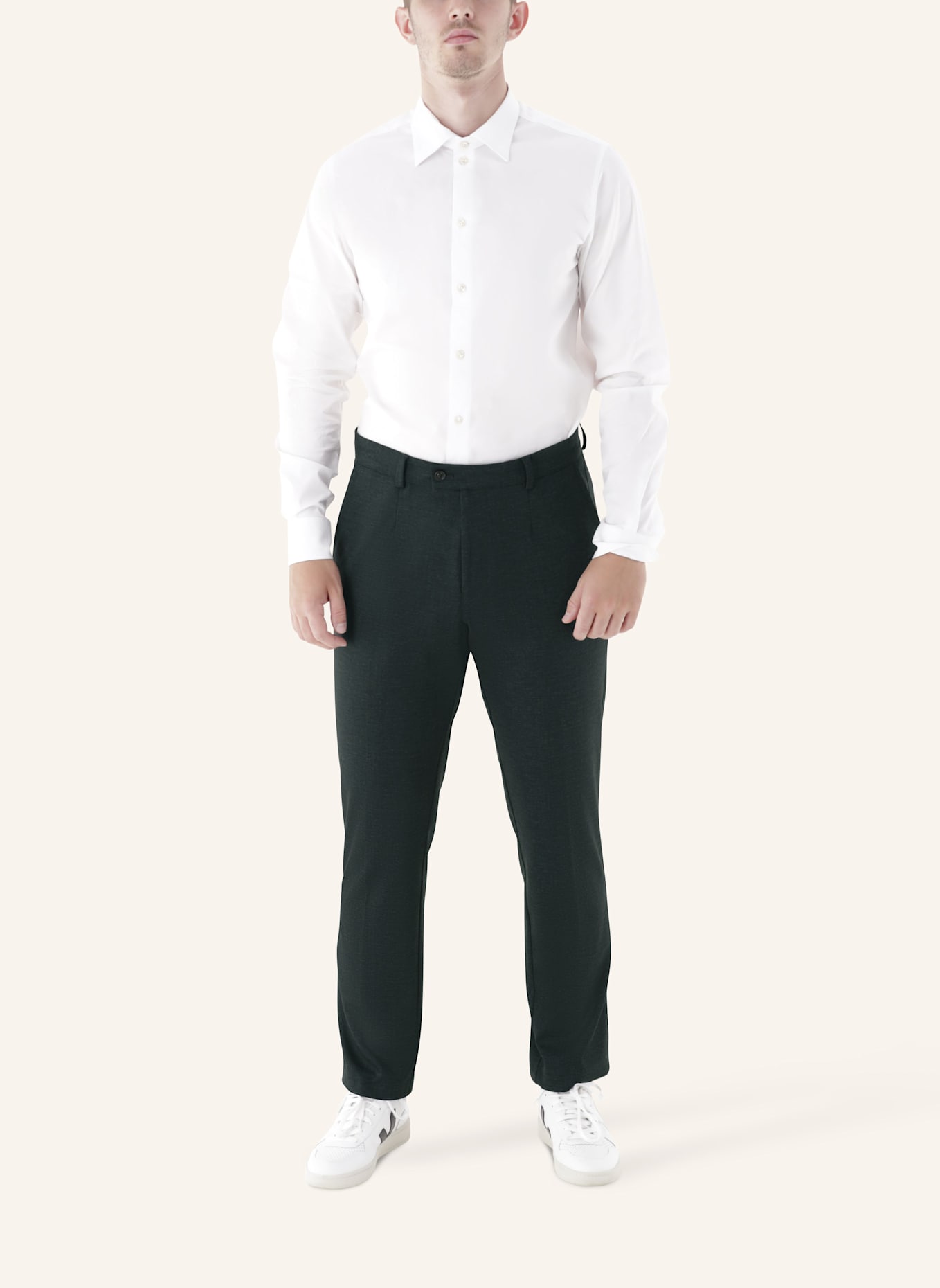 CG - CLUB of GENTS Hose CG Orlando-J GRS Slim Fit: DUNKELGRÜN