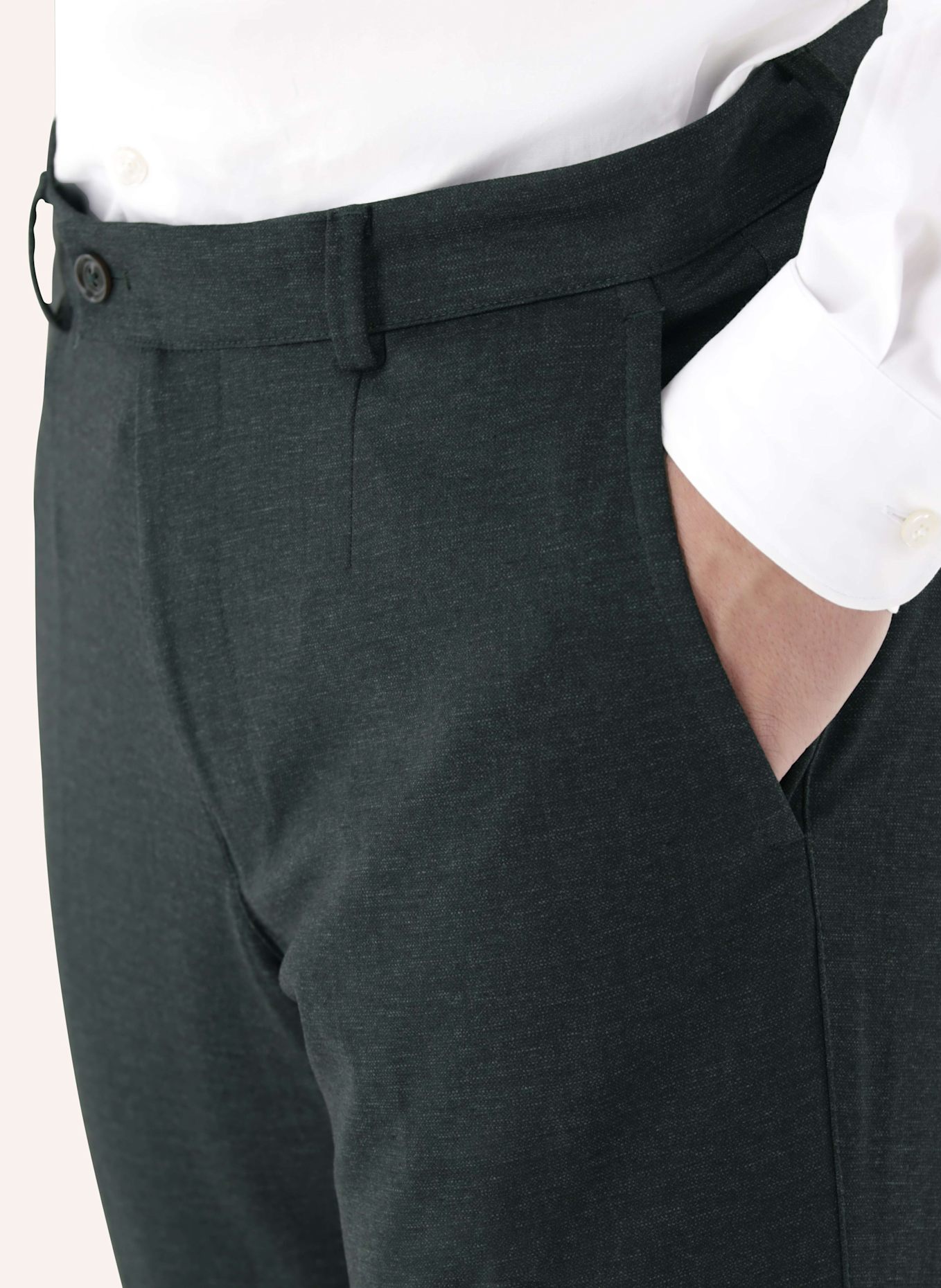 CG - CLUB of GENTS Hose CG Orlando-J GRS Slim Fit: DUNKELGRÜN