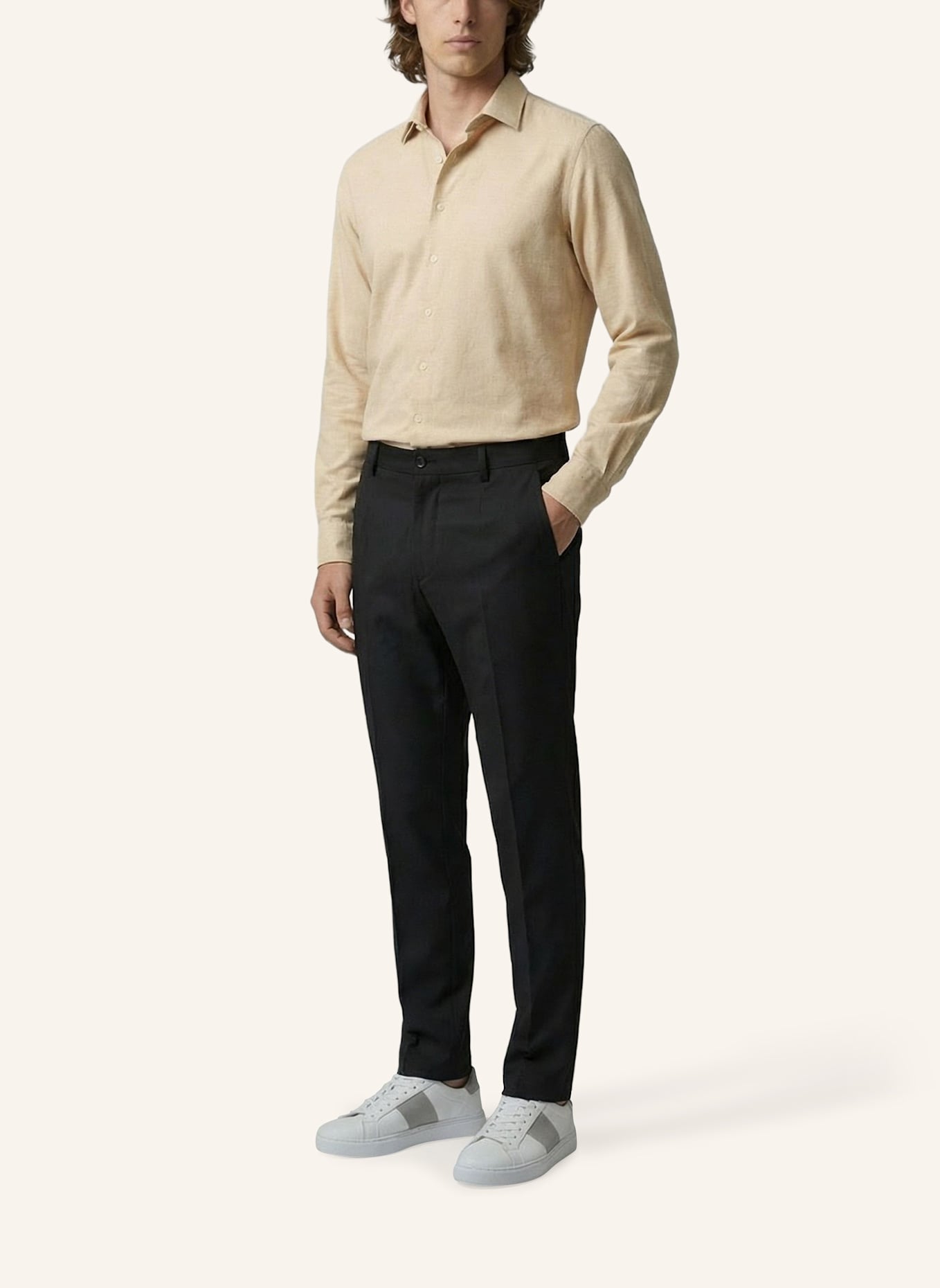 CG - CLUB of GENTS CG Ole-GTS-N Slim Fit: BLAU