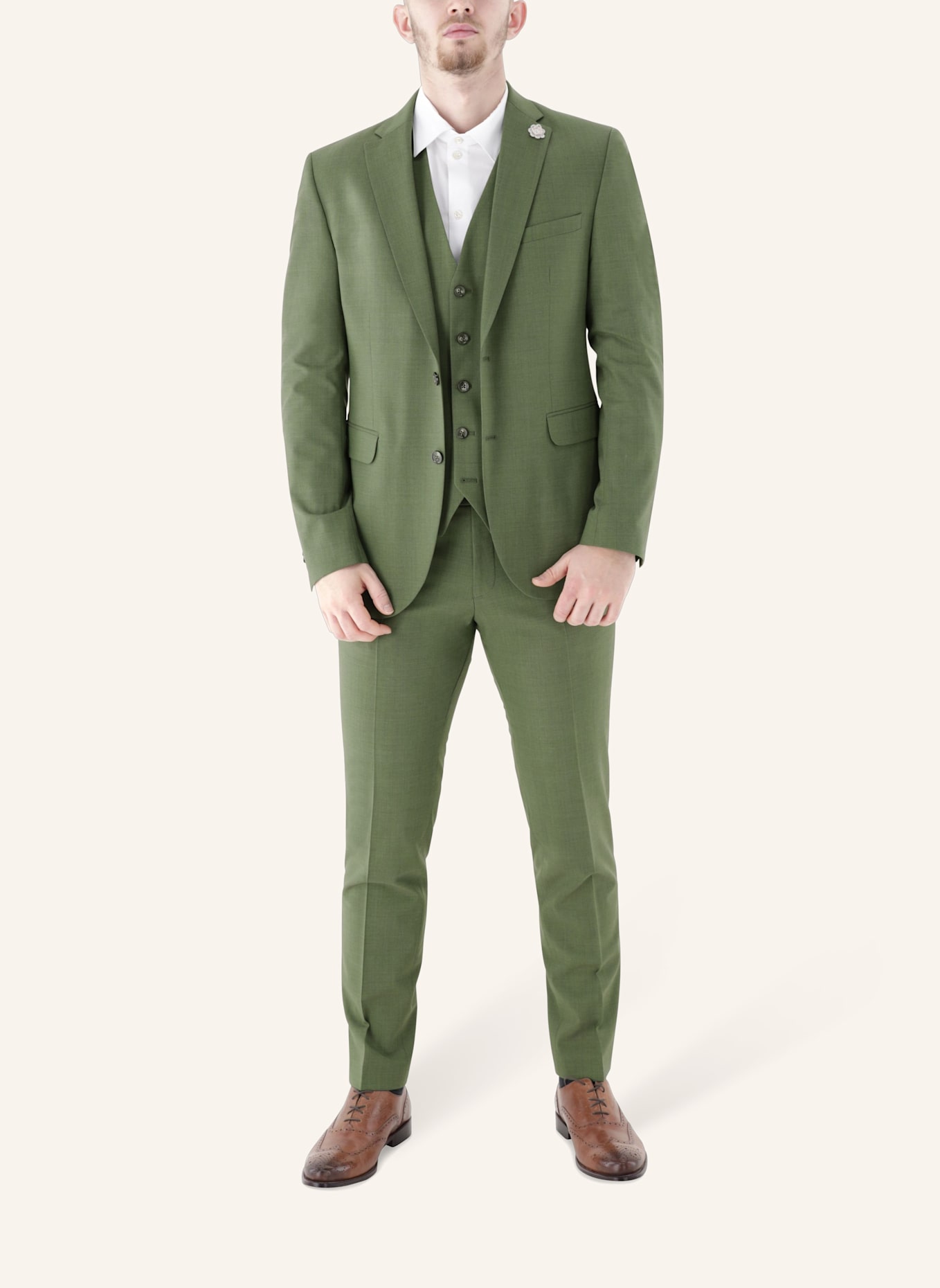 CG - CLUB of GENTS Hose CG Paco Slim Fit: GRÜN