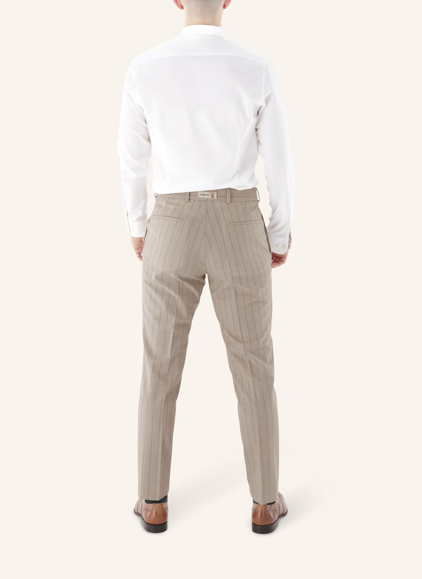 CG - CLUB of GENTS Hose CG Primo Slim Fit: BEIGE