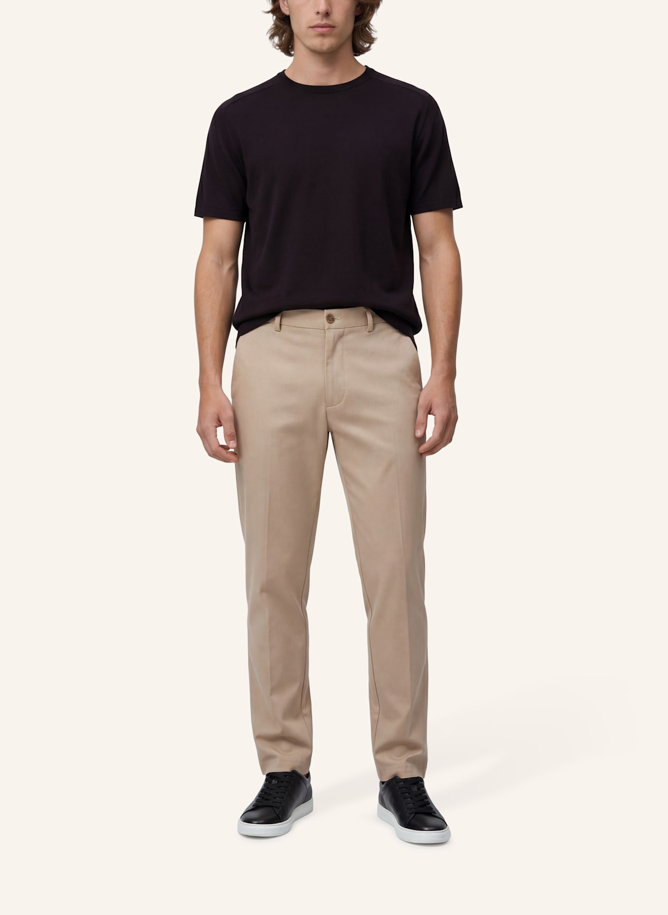 CG - CLUB of GENTS T-Shirt CG Braden Slim Fit: SCHWARZ