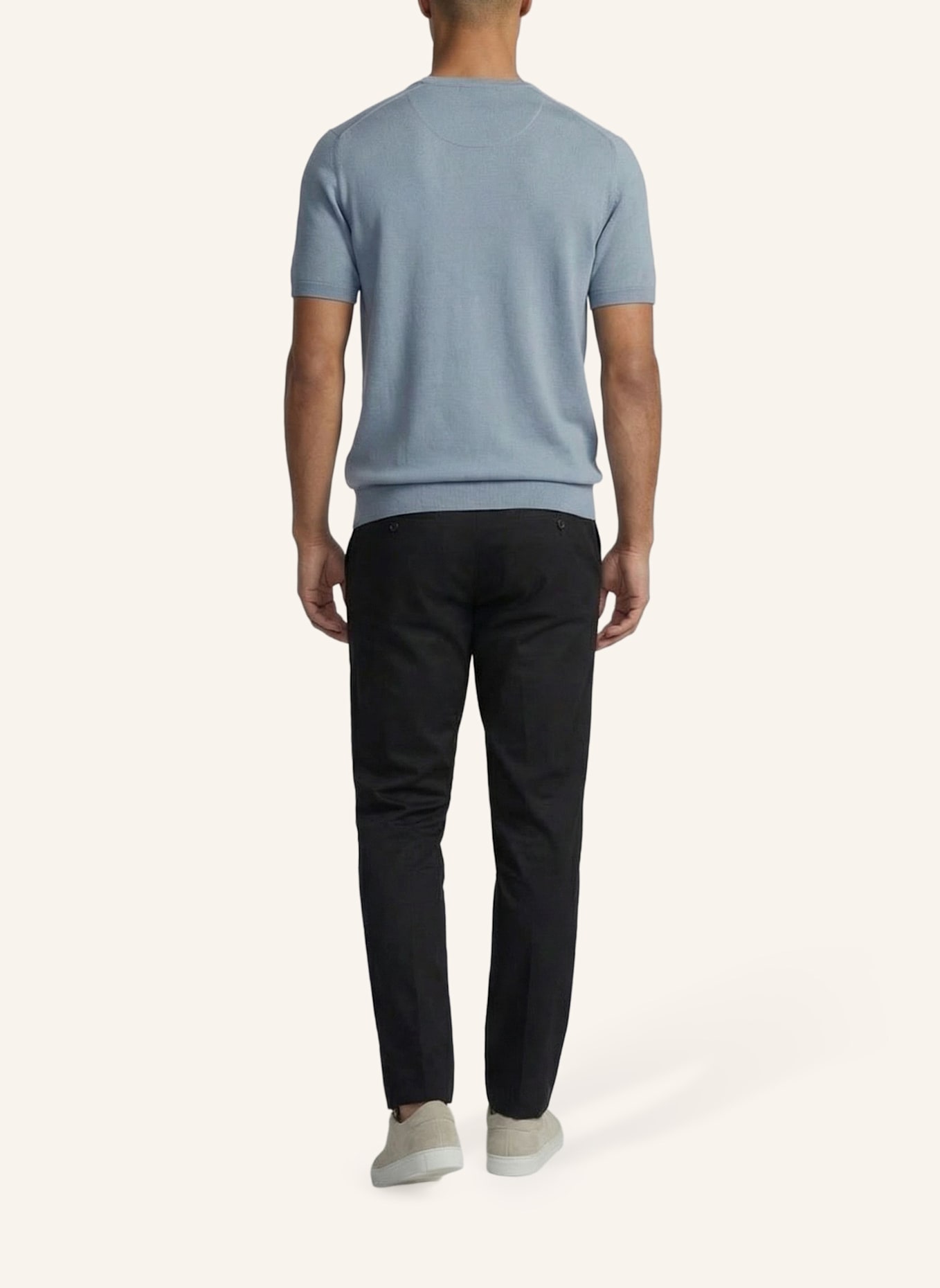 CG - CLUB of GENTS T-Shirt CG Braden Slim Fit: HELLBLAU