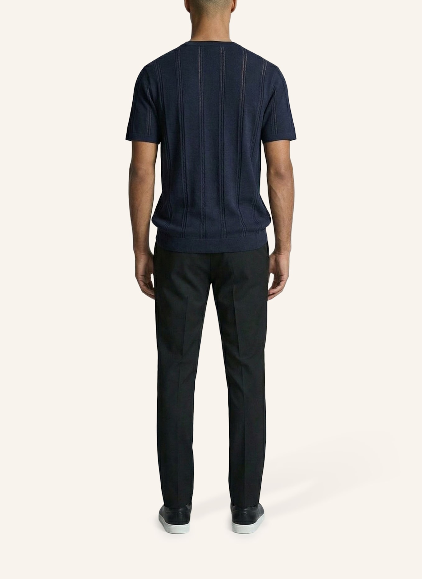 CG - CLUB of GENTS T-Shirt CG Bill Slim Fit: BLAU