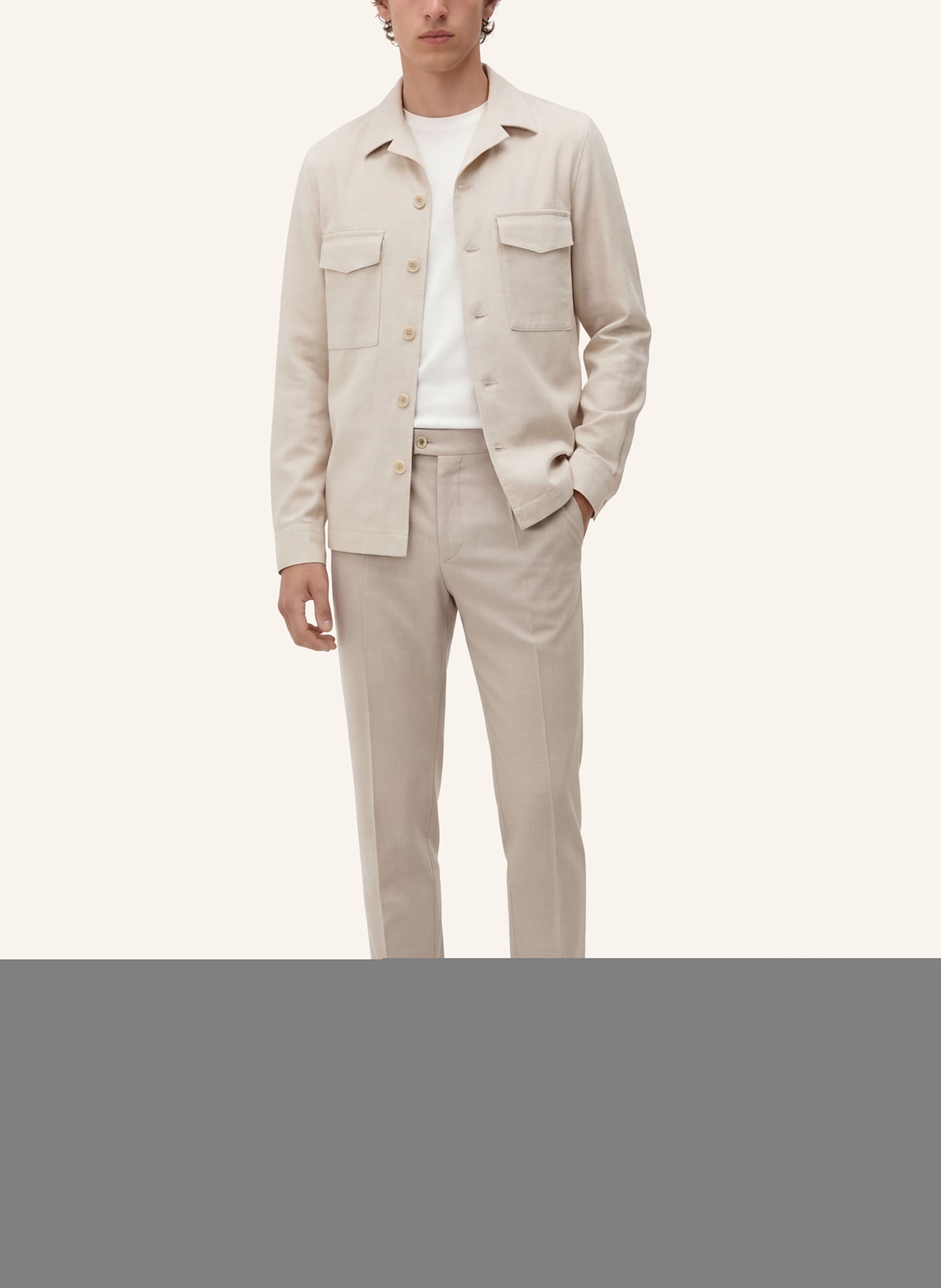 CG - CLUB of GENTS Hose CG Orlando-J RelaxedFit: BEIGE