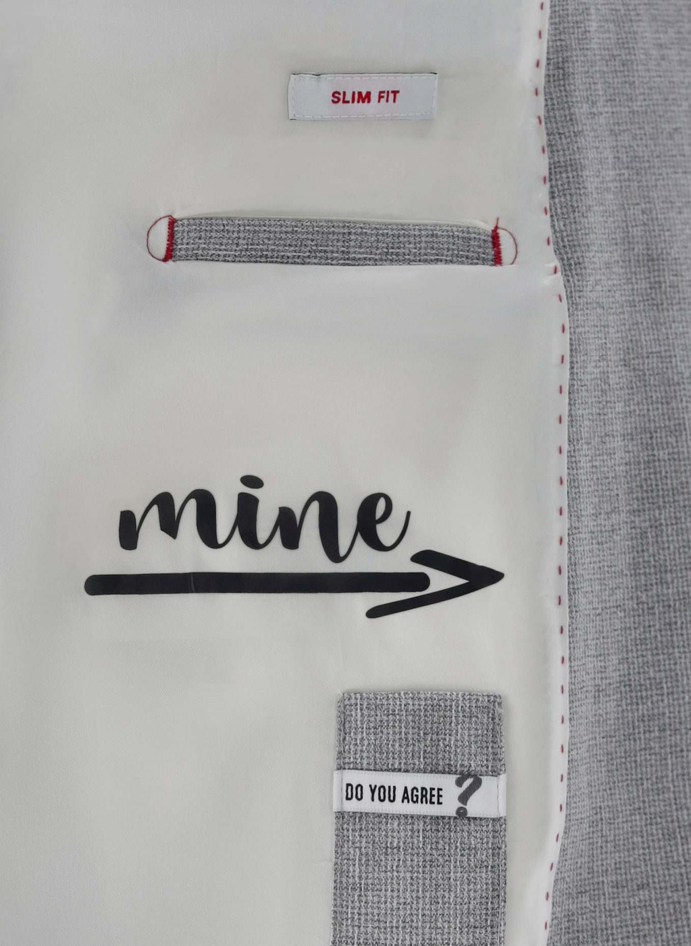 CG - CLUB of GENTS Sakko CG Paul-E SV Slim Fit: HELLGRAU