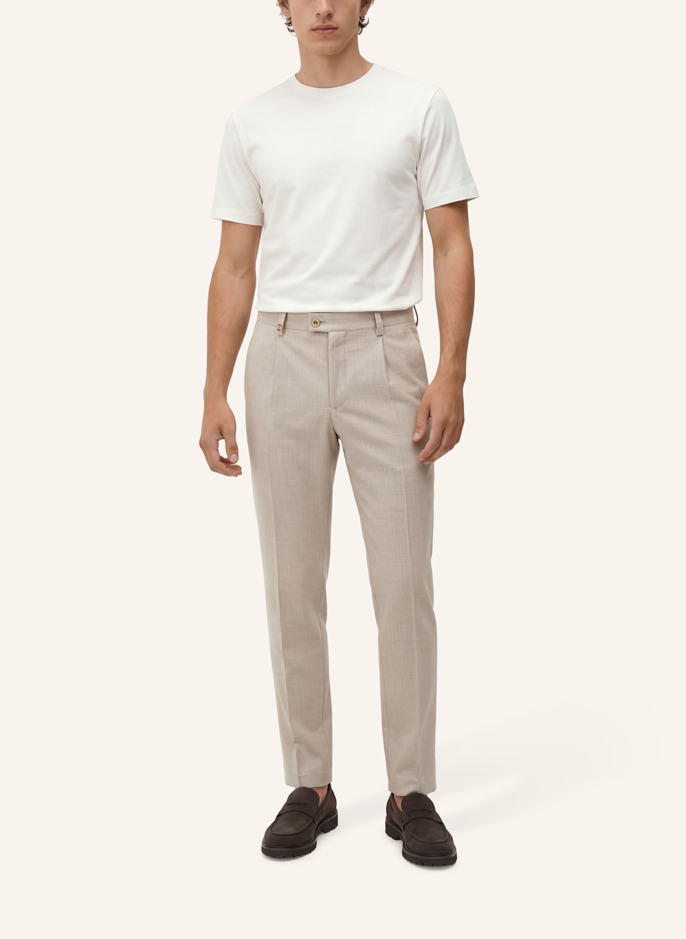 CG - CLUB of GENTS Hose CG Orlando-J RelaxedFit: BEIGE