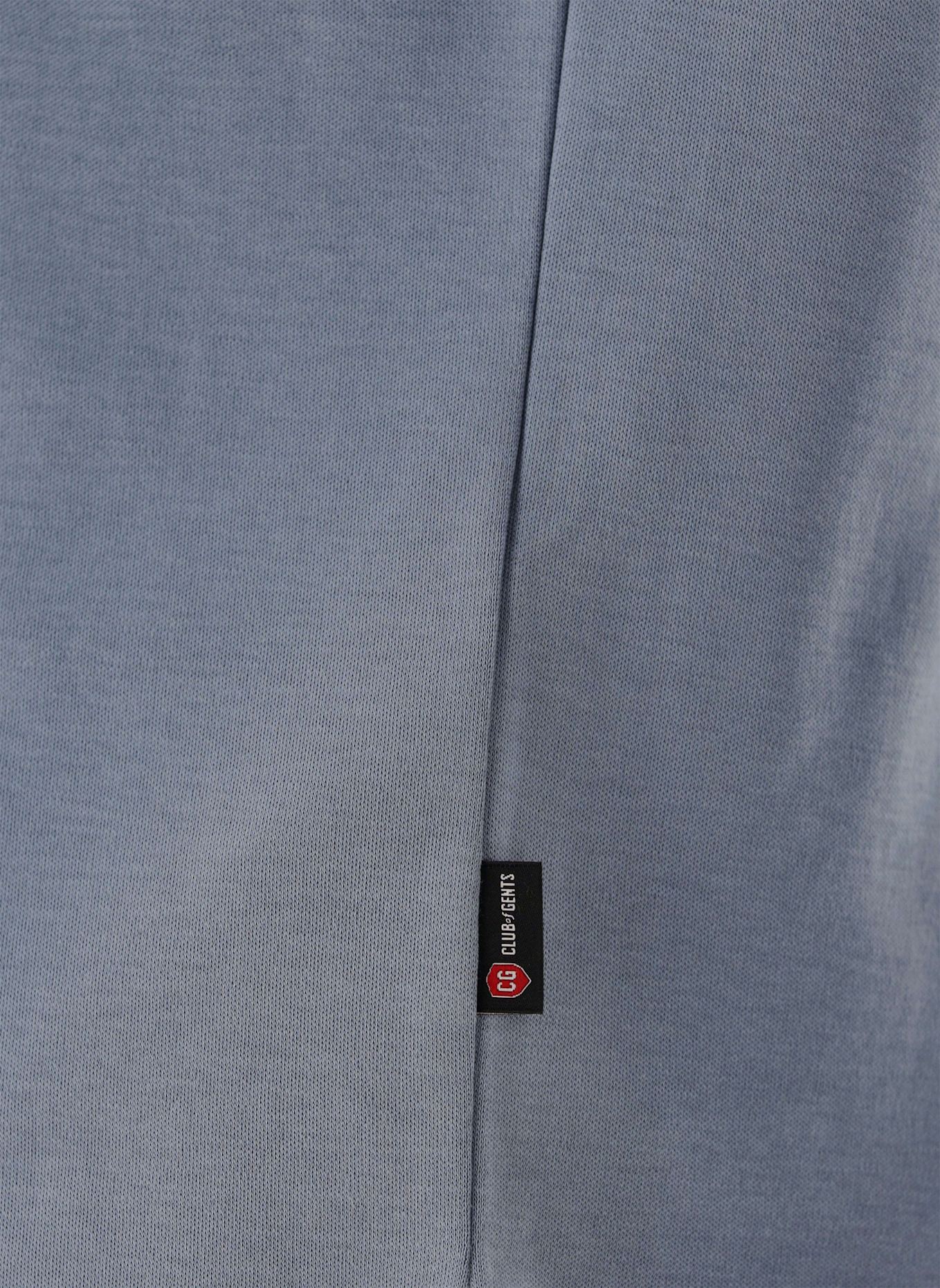 CG - CLUB of GENTS Jersey CG Brooks Slim Fit: HELLBLAU