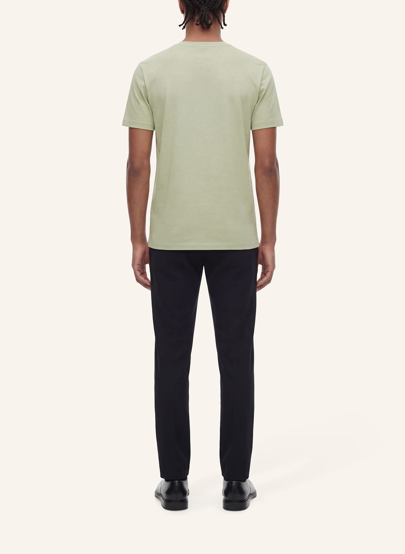 CG - CLUB of GENTS Jersey CG Brooks Slim Fit: HELLGRÜN