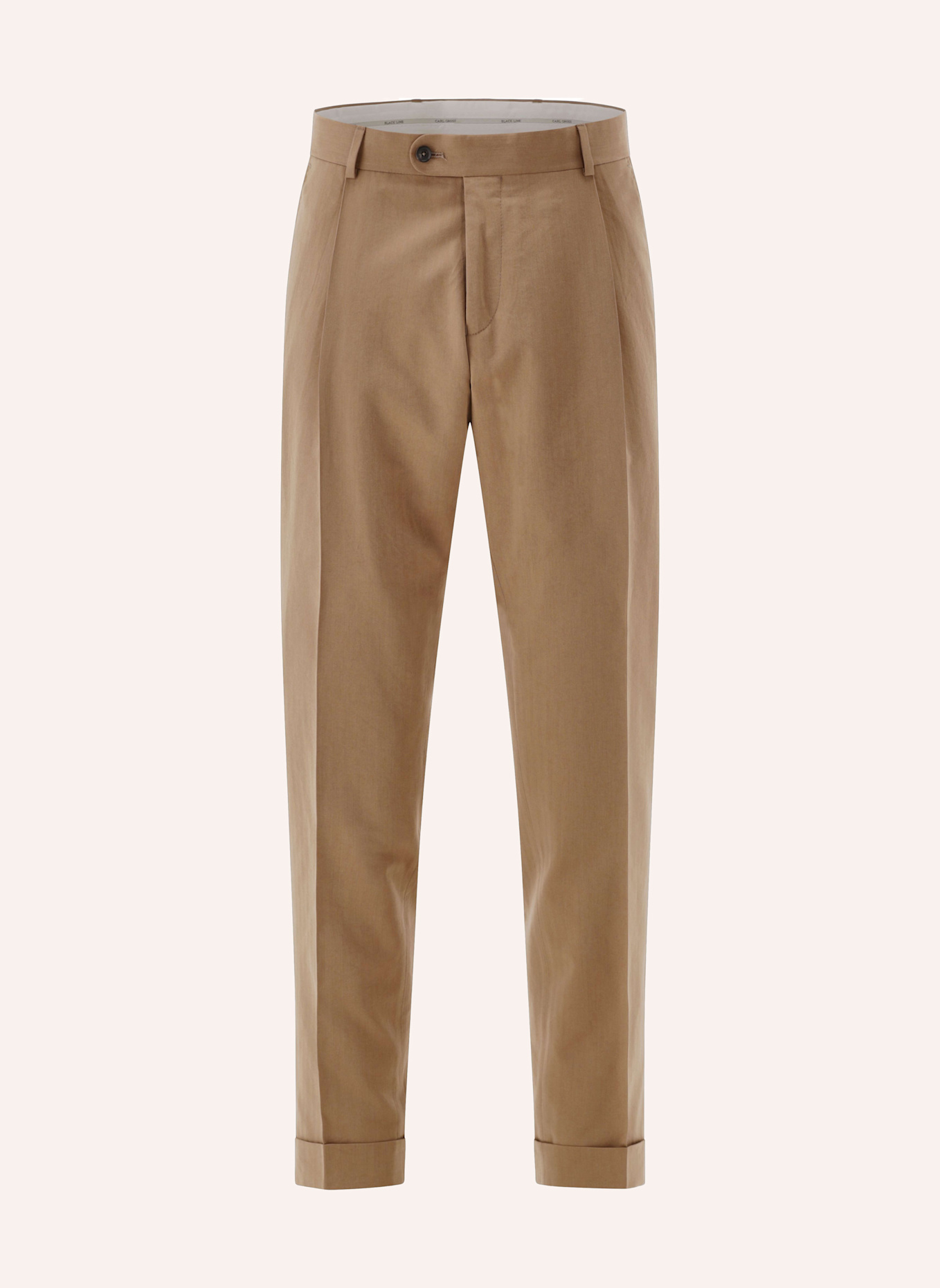 CARL GROSS BLACK LINE Hose CG Tillo Modern Fit: HELLBRAUN