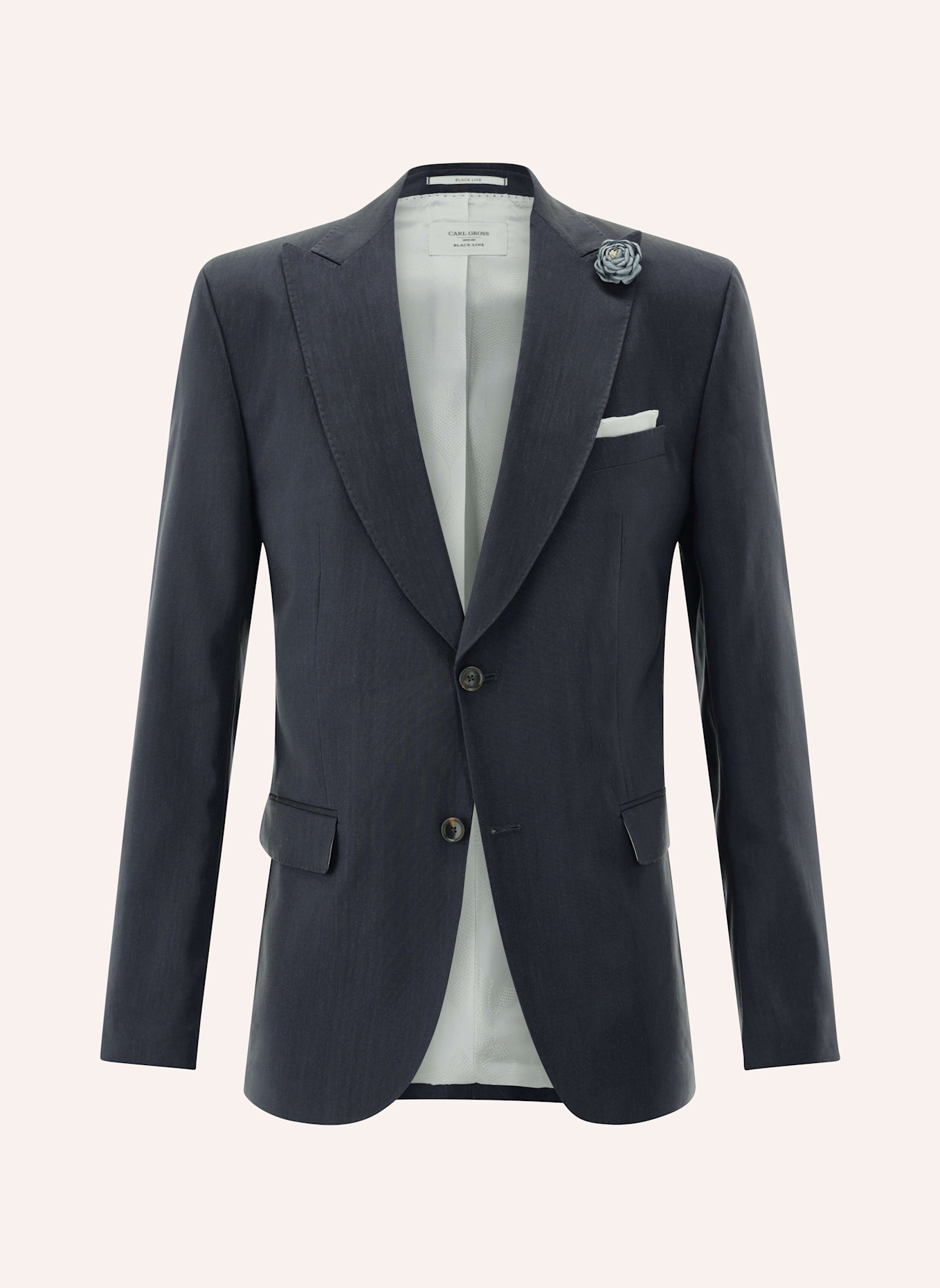CARL GROSS BLACK LINE Sakko CG Tiliano SV Modern Fit: BLAU