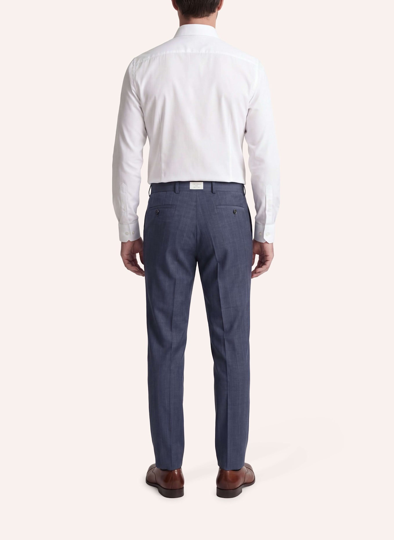 CARL GROSS BLACK LINE Hose CG Silas Modern Fit: BLAU