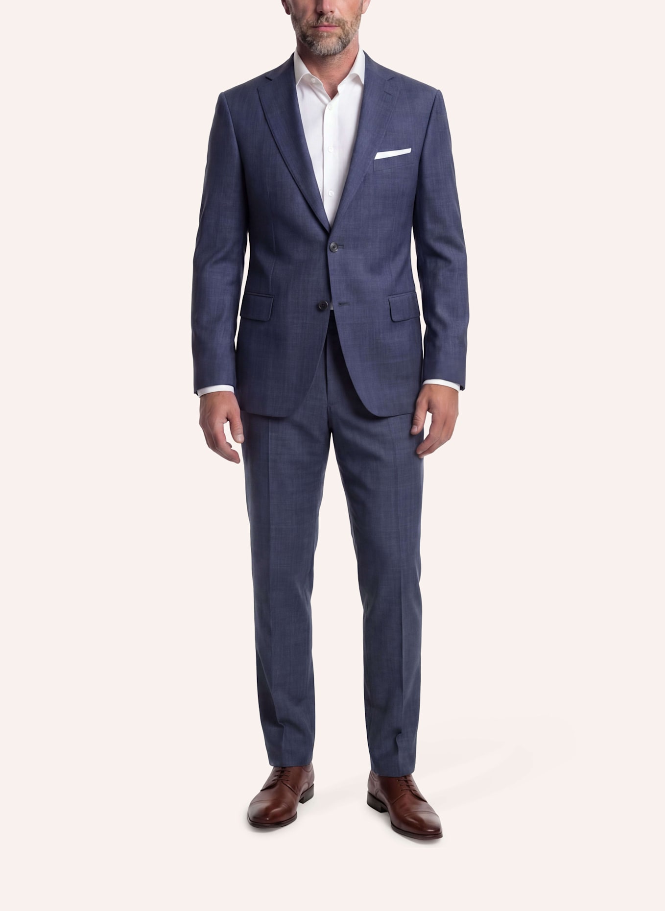 CARL GROSS BLACK LINE Hose CG Silas Modern Fit: BLAU