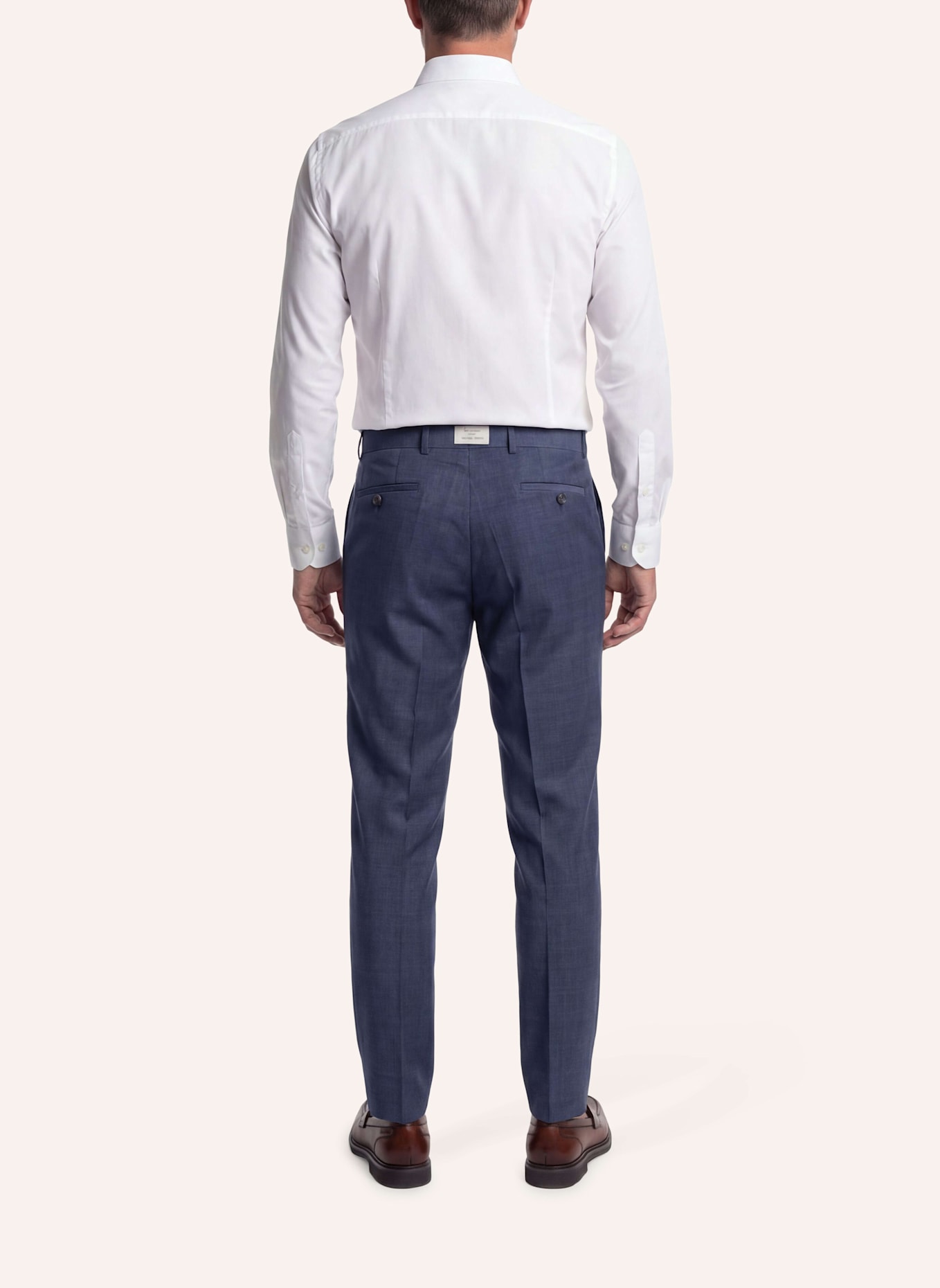 CARL GROSS BLACK LINE Hose CG Silas Modern Fit: BLAU