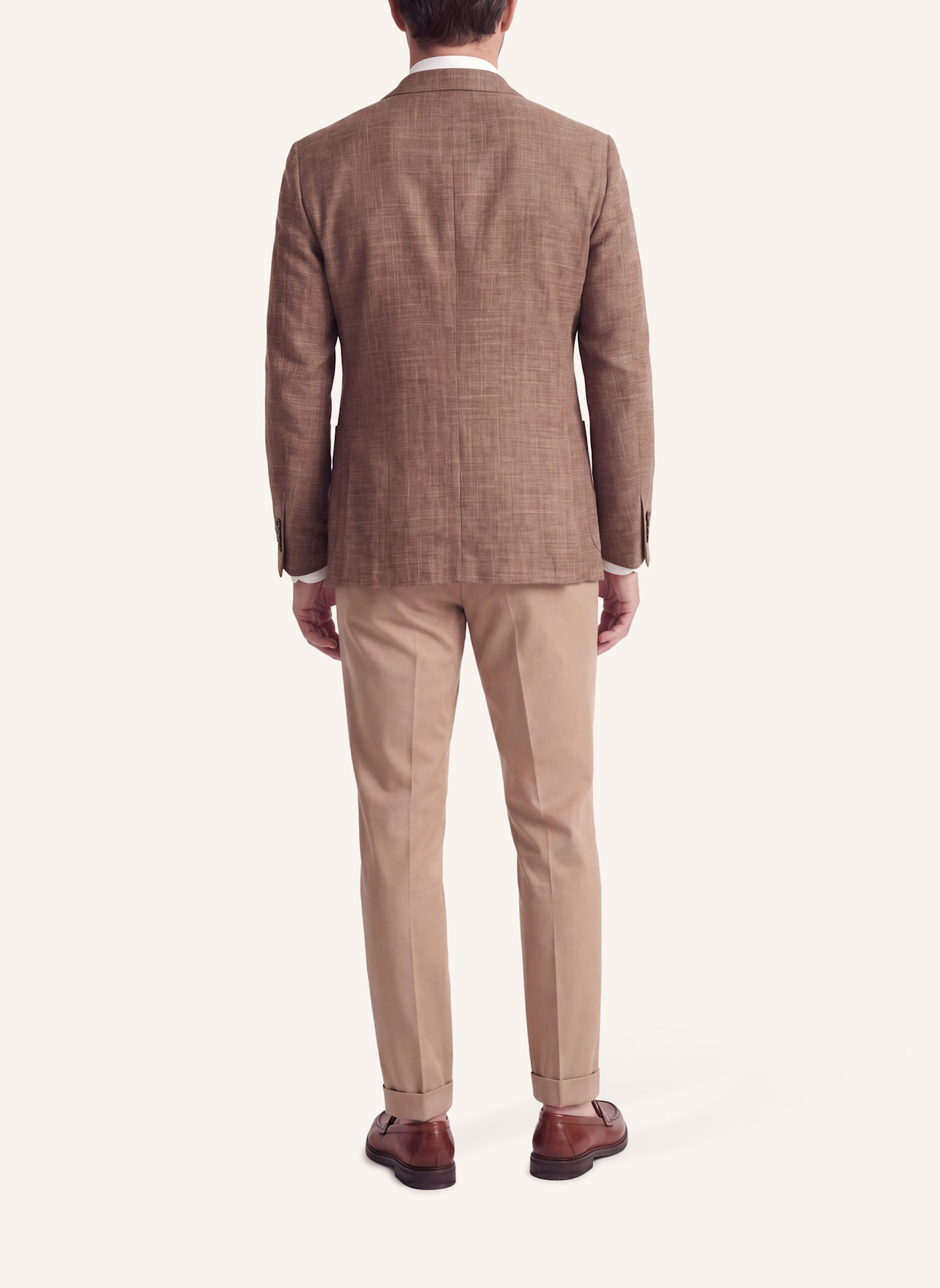 CARL GROSS BLACK LINE Sakko CG Tellison SV Modern Fit: BRAUN