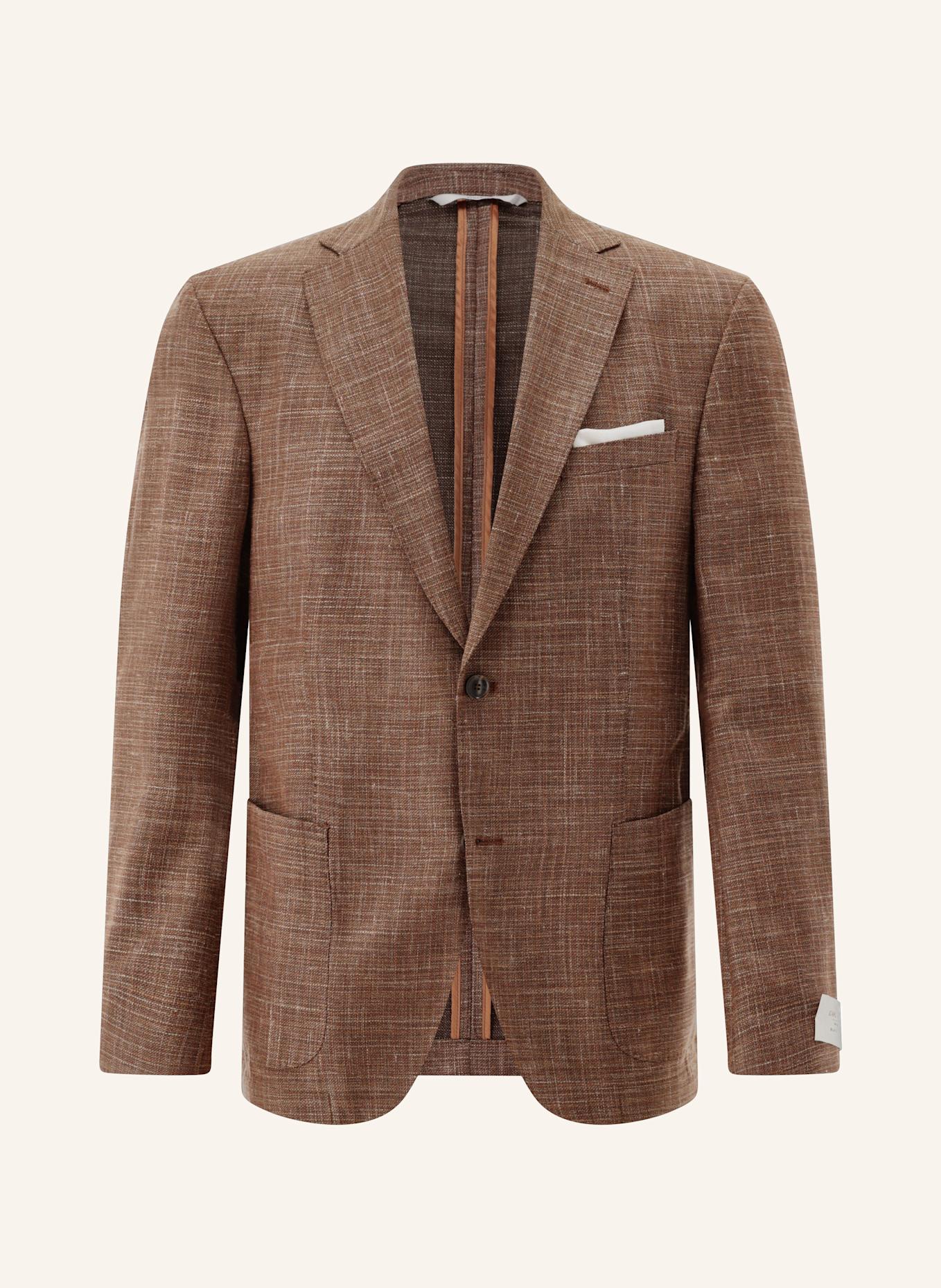 CARL GROSS BLACK LINE Sakko CG Tellison SV Modern Fit: BRAUN