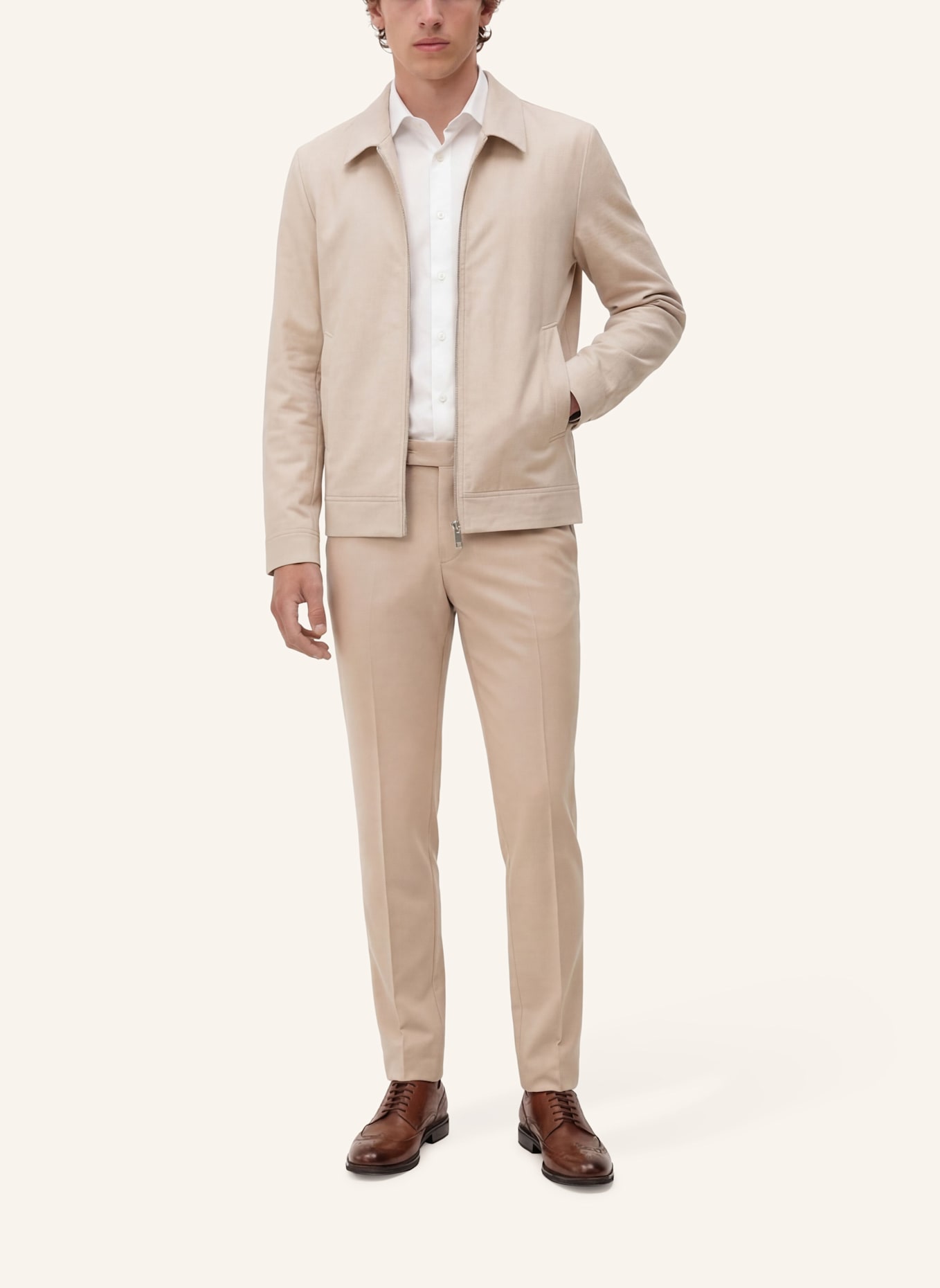 CG - CLUB of GENTS Outdoor CG Olof Relaxed Fit: BEIGE