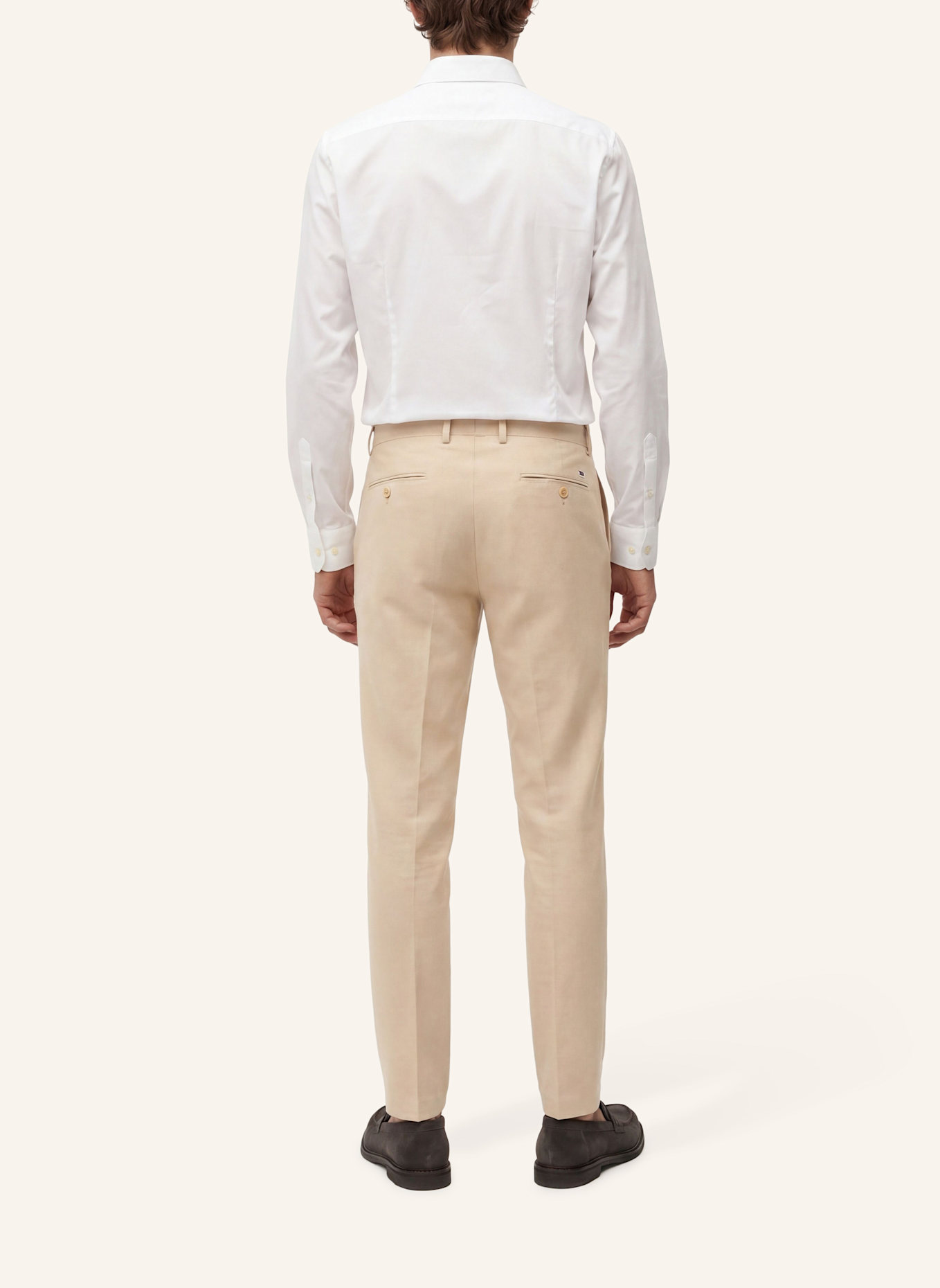 CG - CLUB of GENTS Hose CG Orlando Relaxed Fit: BEIGE