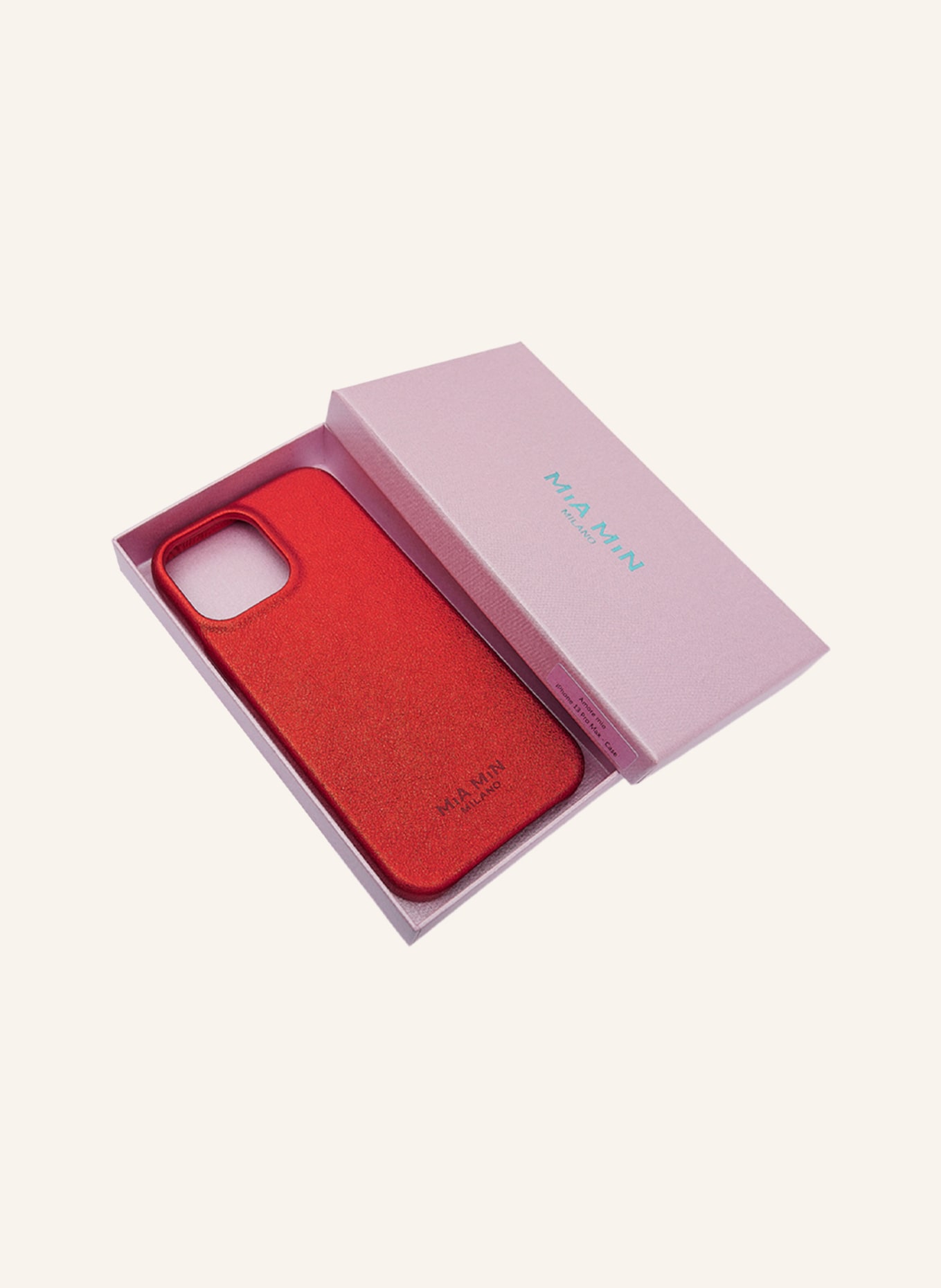 MiA MiN Smartphone Case AMORE , Farbe: ROT (Bild 3)