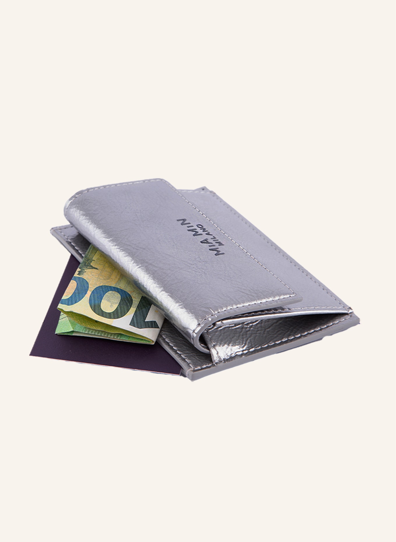 MiA MiN Wallet SPACE MIA, Farbe: SILBER (Bild 3)