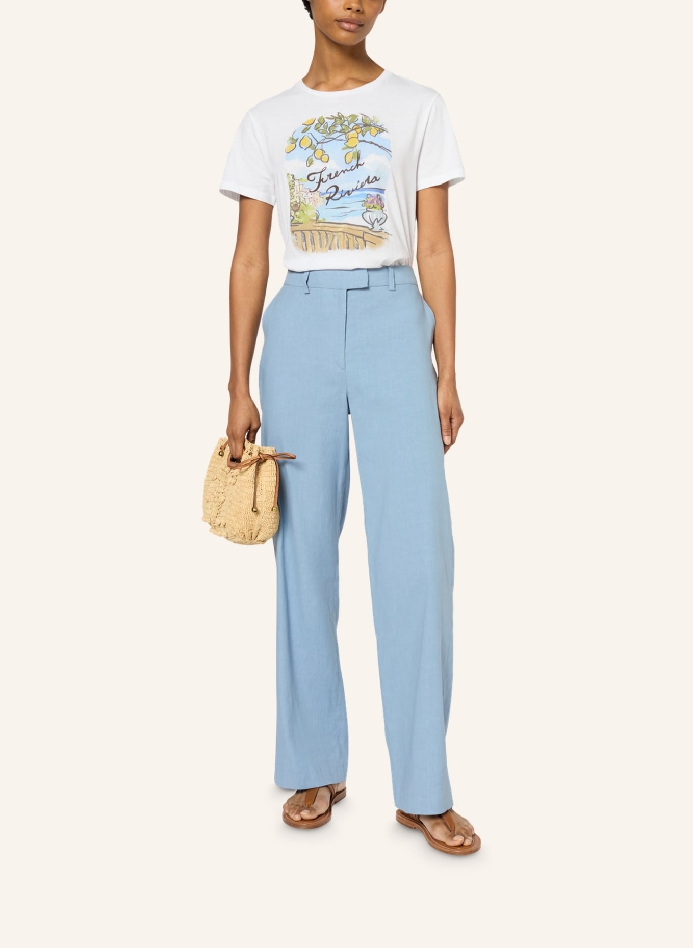 GERARD DAREL Hose LILLA: BLAU