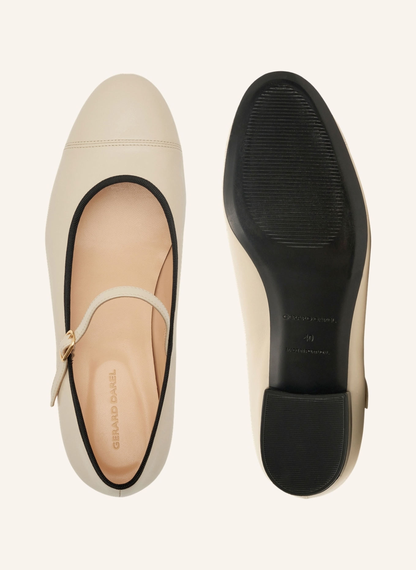 GERARD DAREL Ballerina EMILIA: ECRU