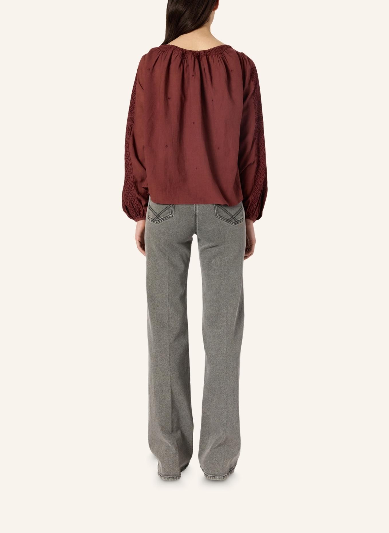 GERARD DAREL Bluse AGLAE: DUNKELROT