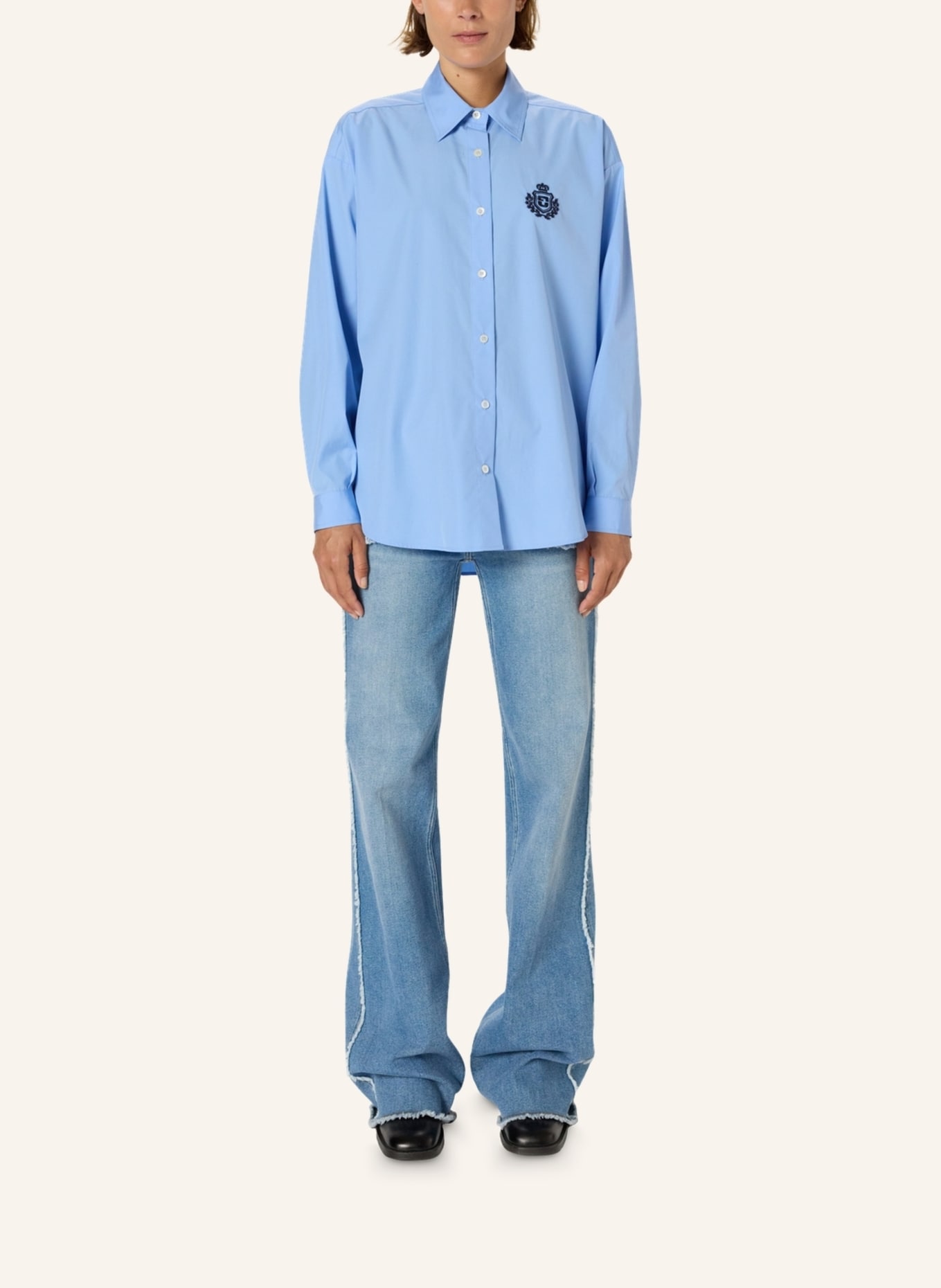 GERARD DAREL Bluse ALIX: BLAU