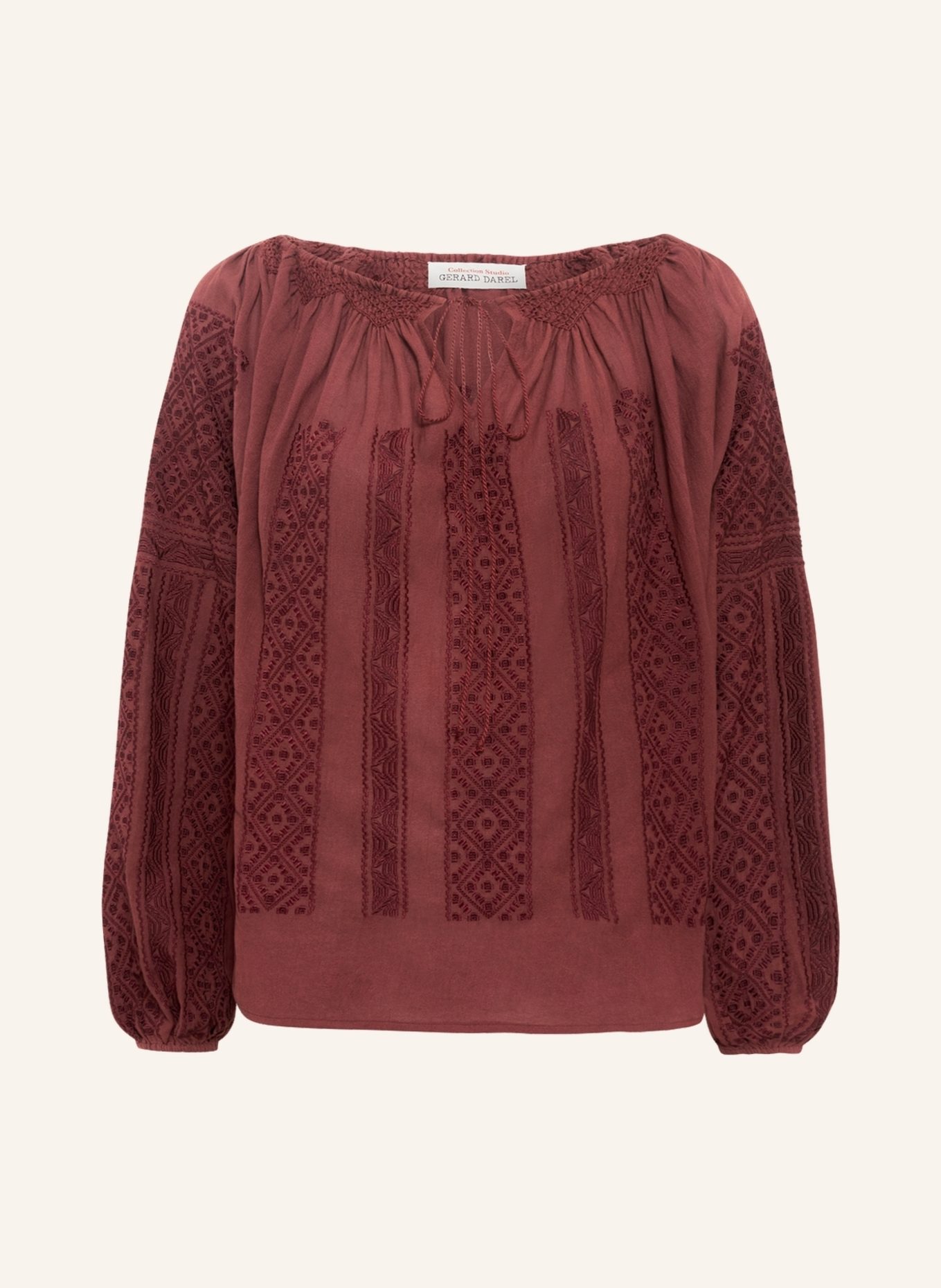 GERARD DAREL Bluse AGLAE: DUNKELROT