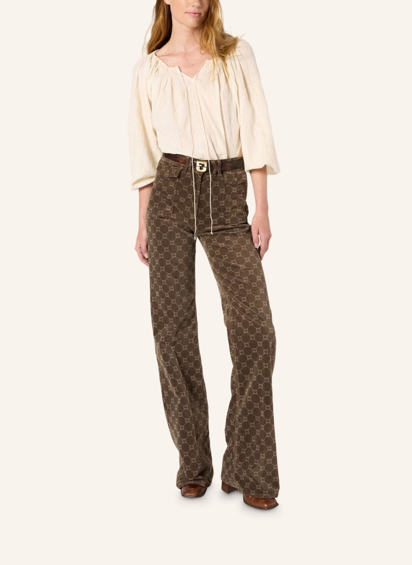 GERARD DAREL Bluse AGLAE: ECRU