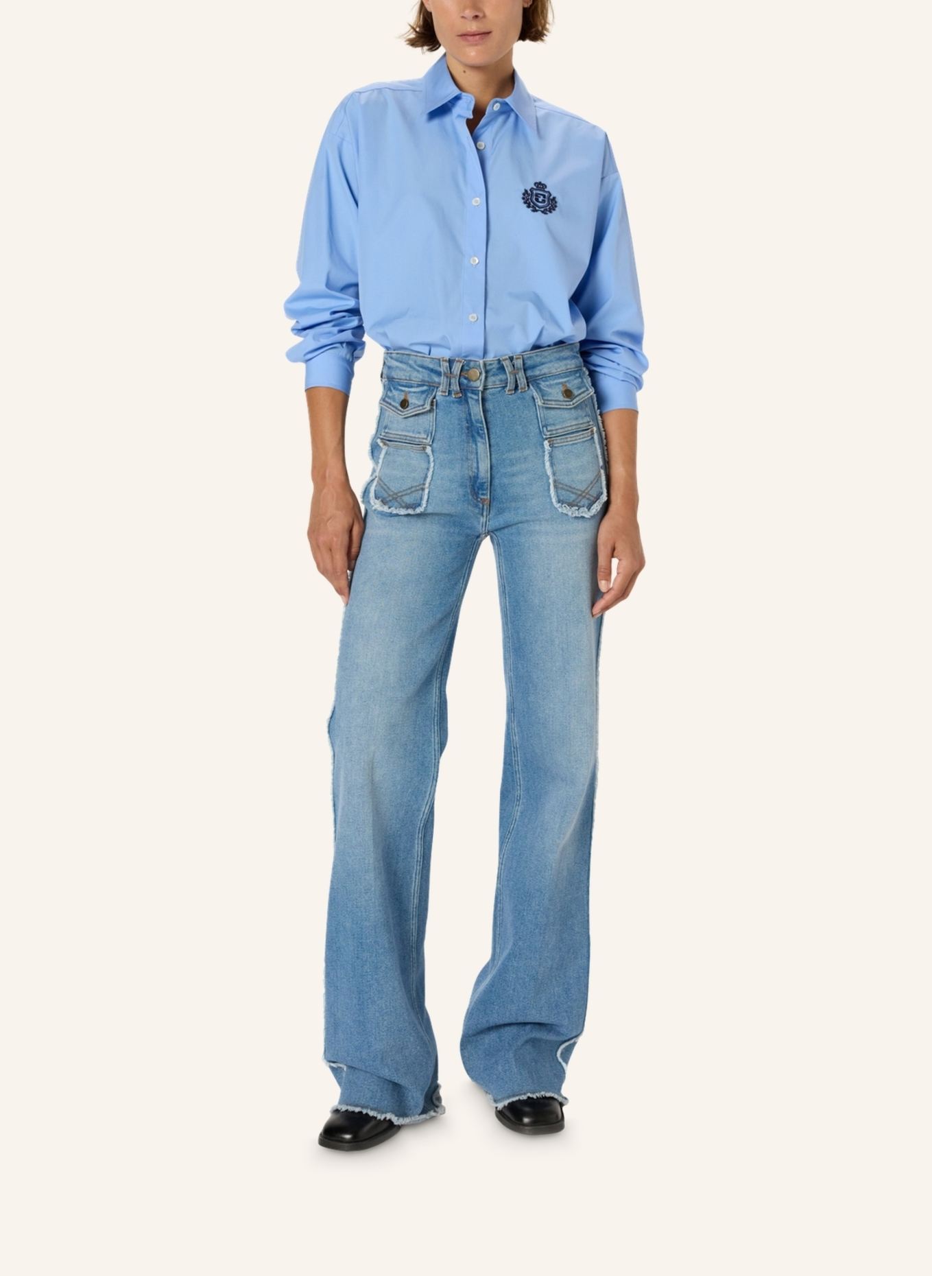 GERARD DAREL Bluse ALIX: BLAU