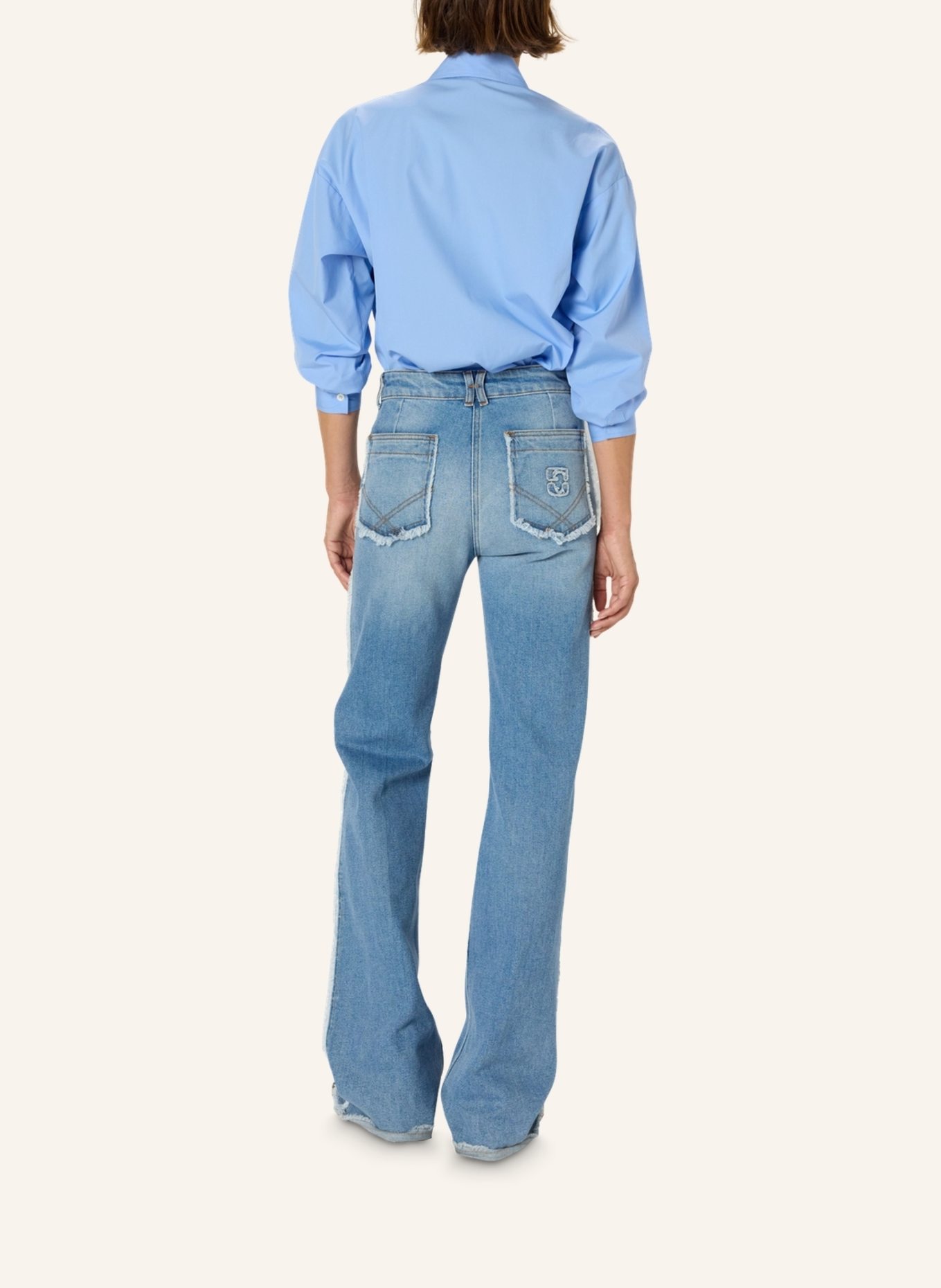 GERARD DAREL Bluse ALIX: BLAU