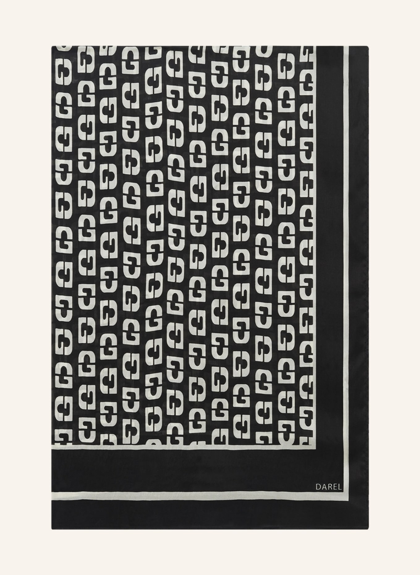 GERARD DAREL Schal RIA: SCHWARZ