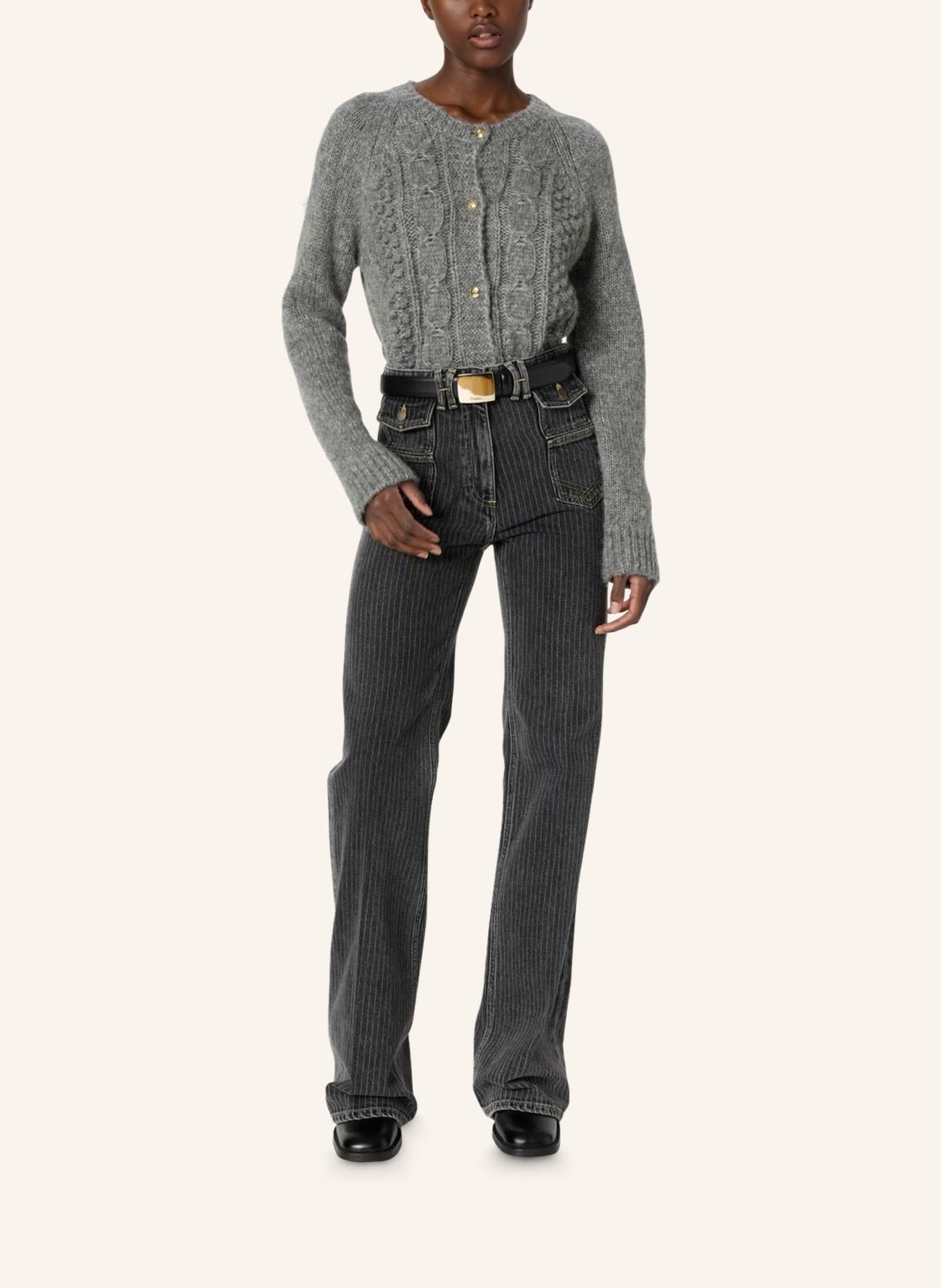 GERARD DAREL Strickjacke ELIANE: GRAU