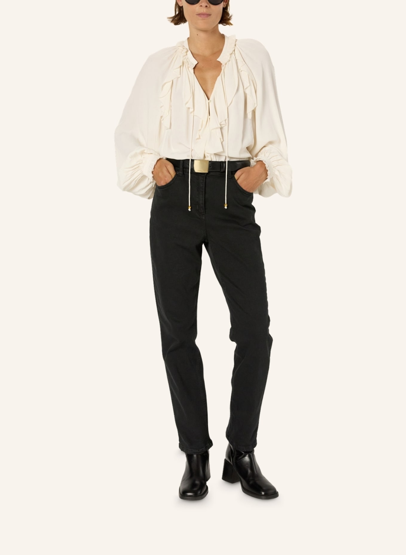 GERARD DAREL Jeans CARMEN: SCHWARZ